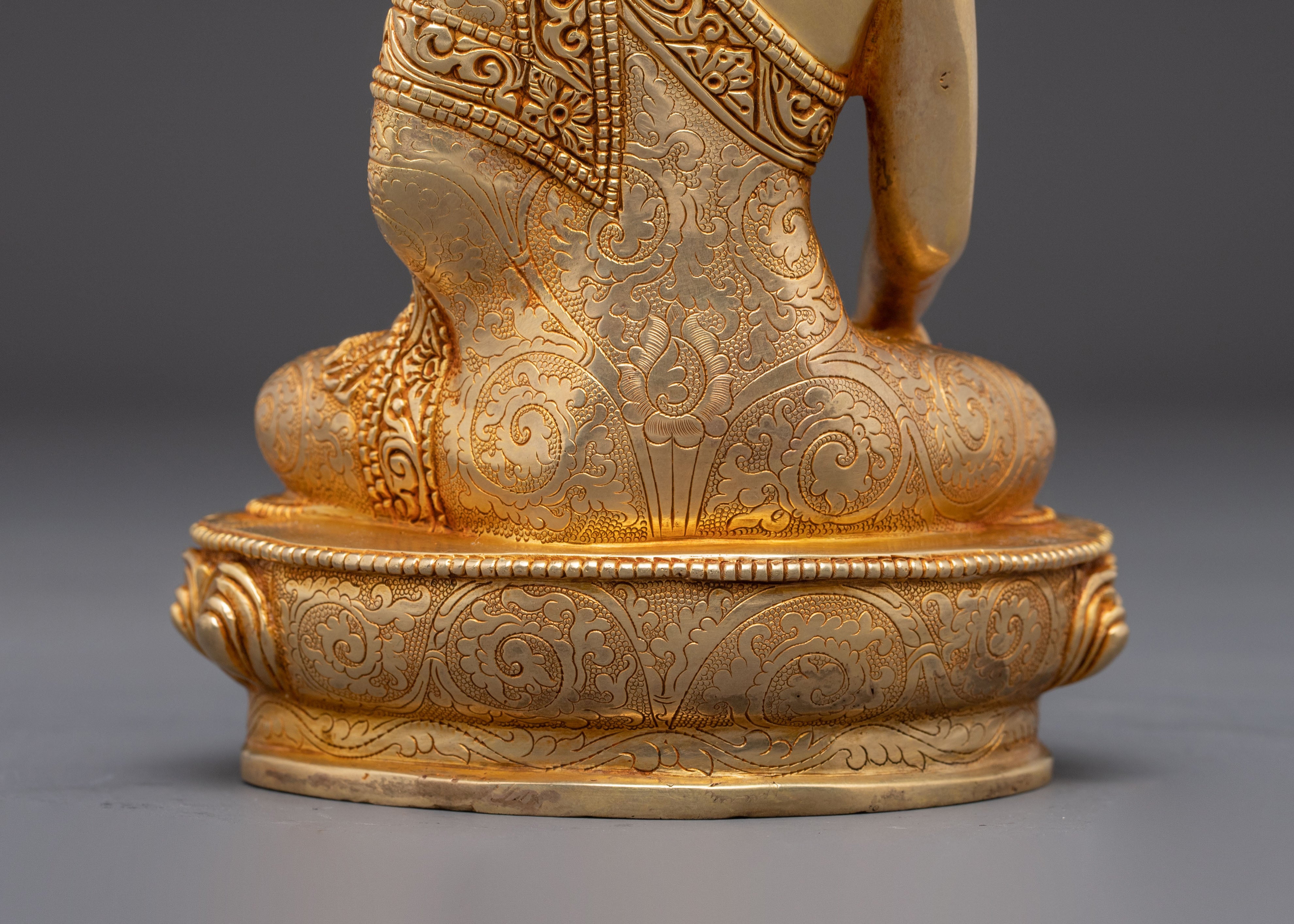 Handmade Radiant Shakyamuni Buddha Statue | Historical Buddha