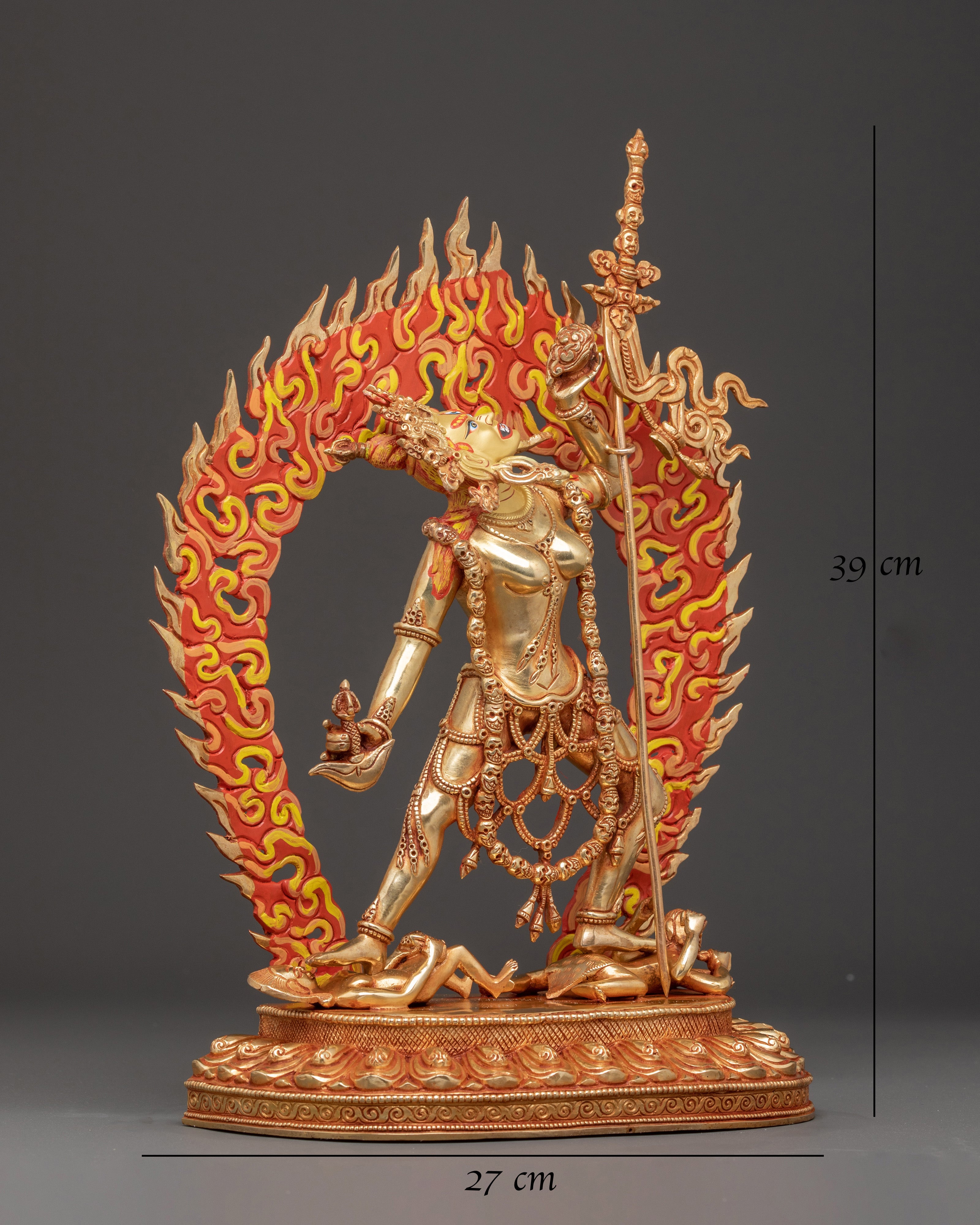 Handmade Vajrayogini Statue: Queen of Dakinis