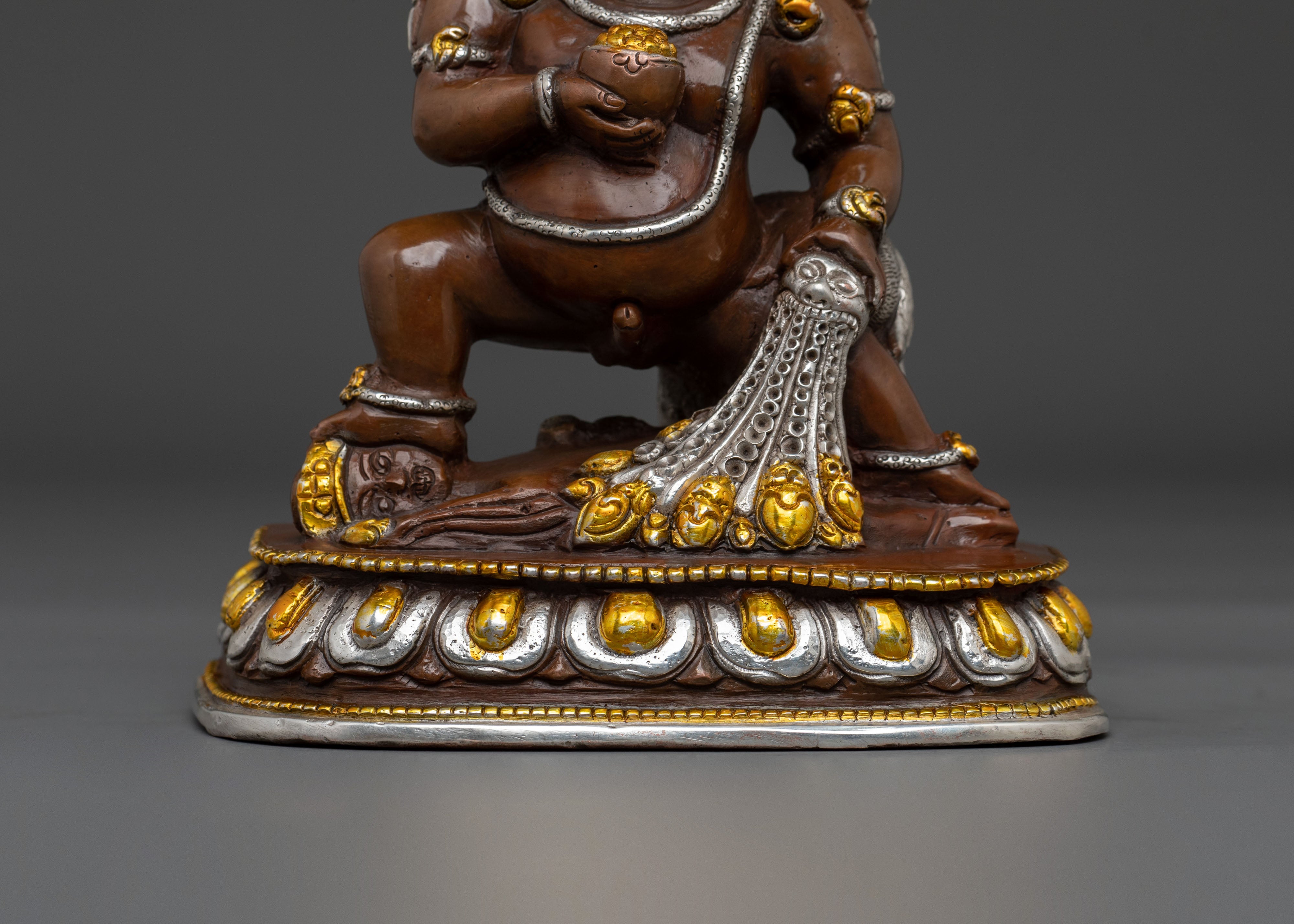 Black Dzambhala Statue | Wealth Deity
