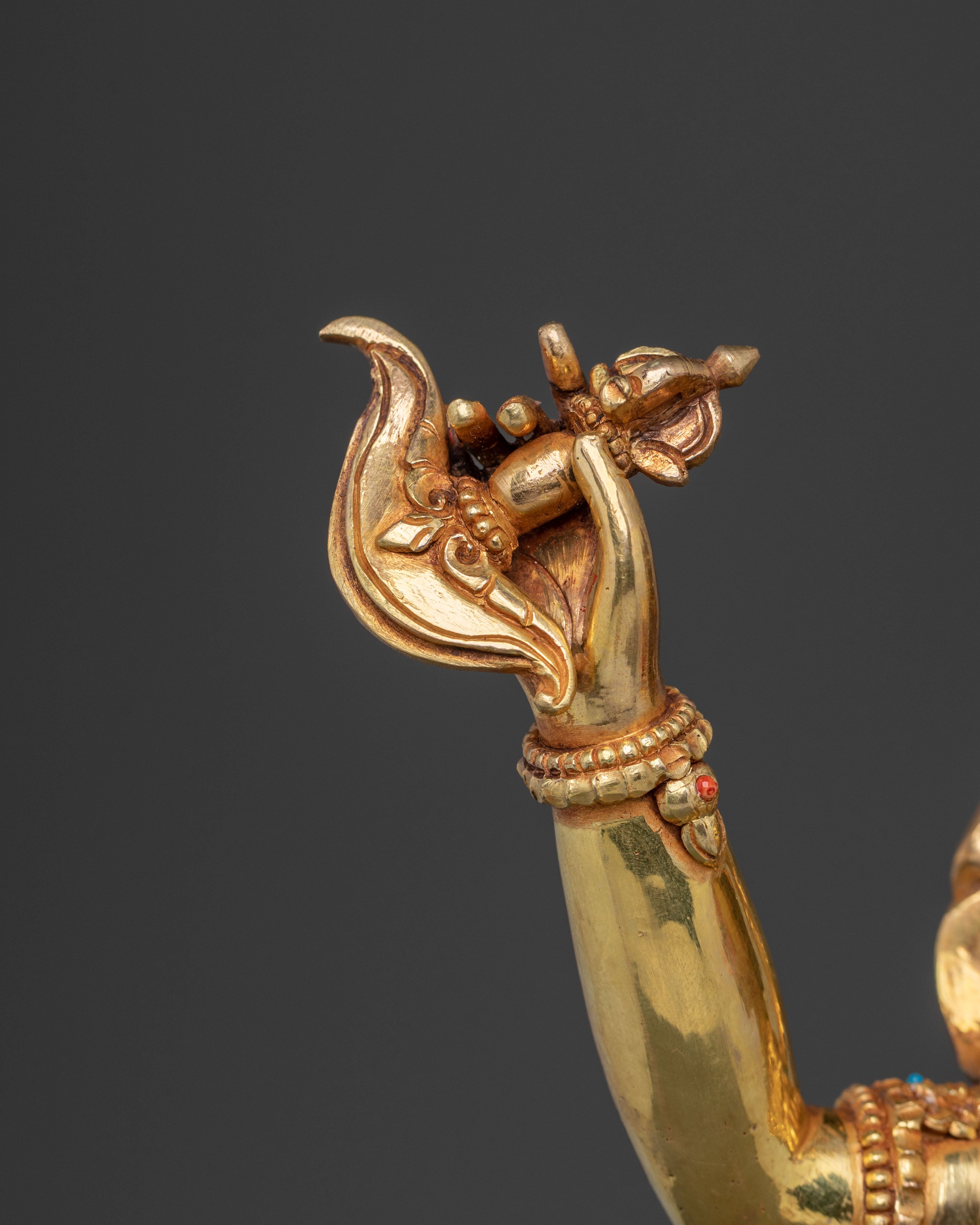Simhamukha Sacred Sculpture | Lion-Faced Wisdom Dakini