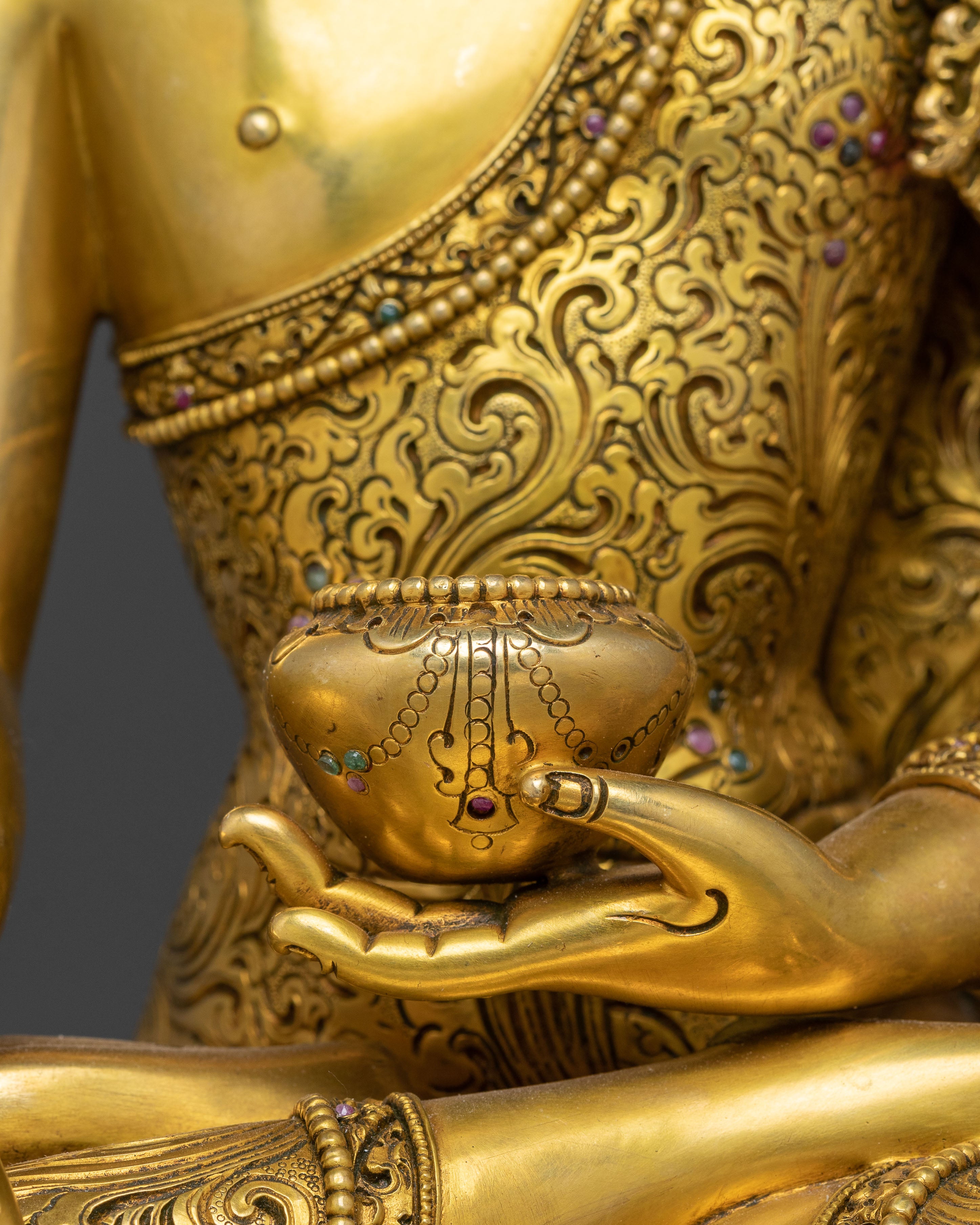 Handcrafted Shakyamuni Buddha Enlightenment Statue