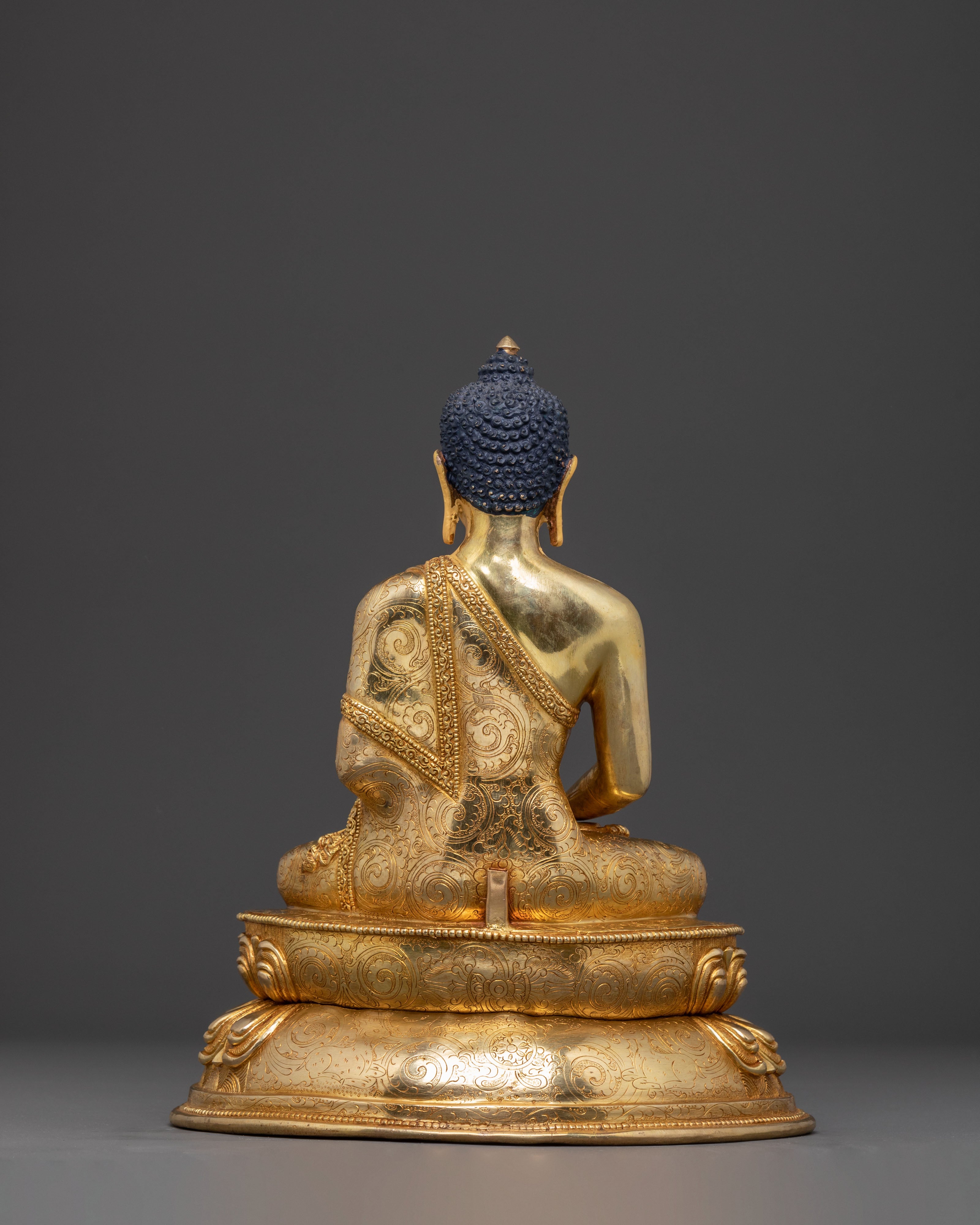 Handmade Amitabha Golden Statue: The Great 48 Vows