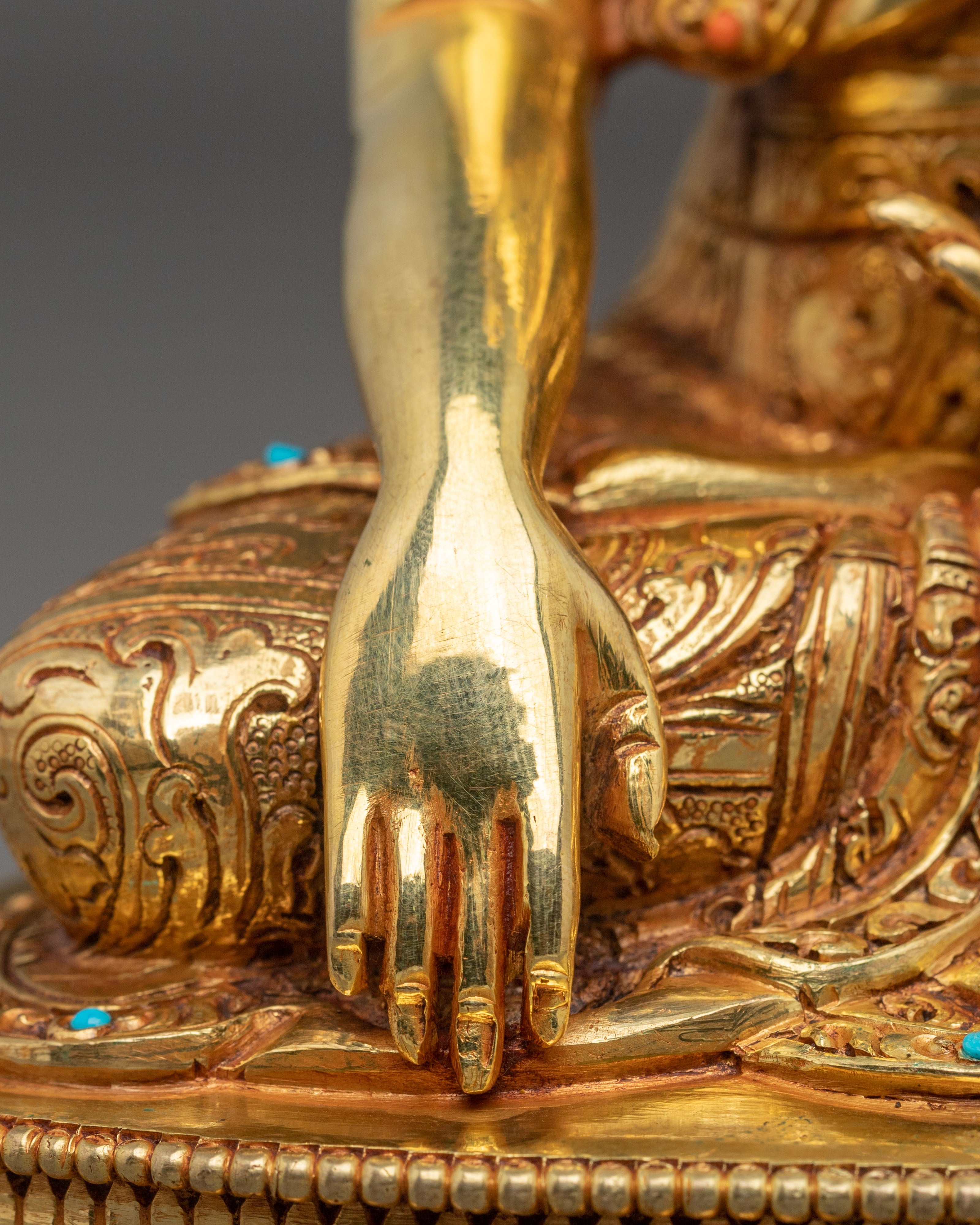 Himalayan Sacred Figurine of Shakyamuni Buddha
