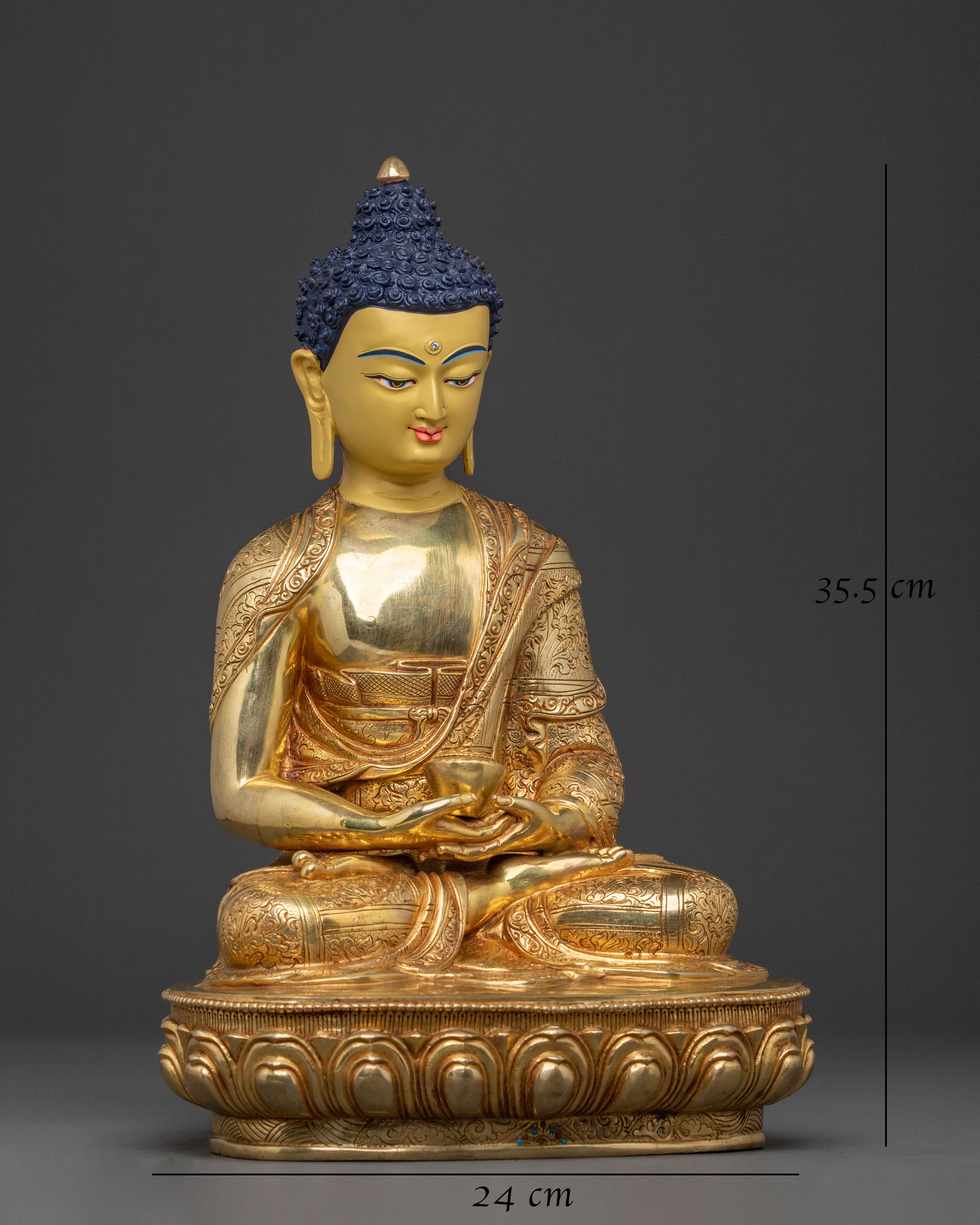 Divine Amitabha Buddha Statue | Handcrafted Serenity