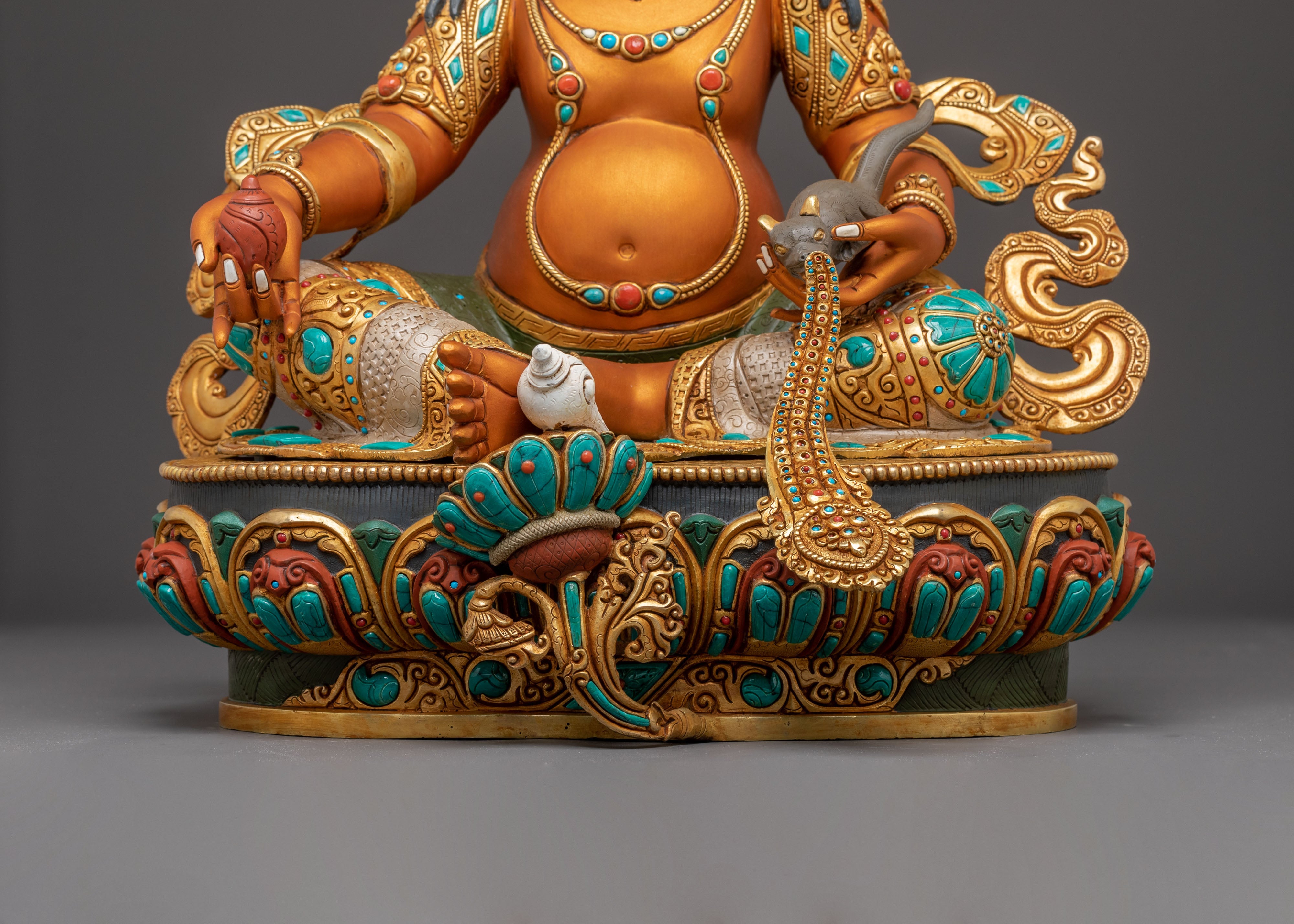 Wealth Icon Dzambhala Handmade Statue | Symbol of Prosperity