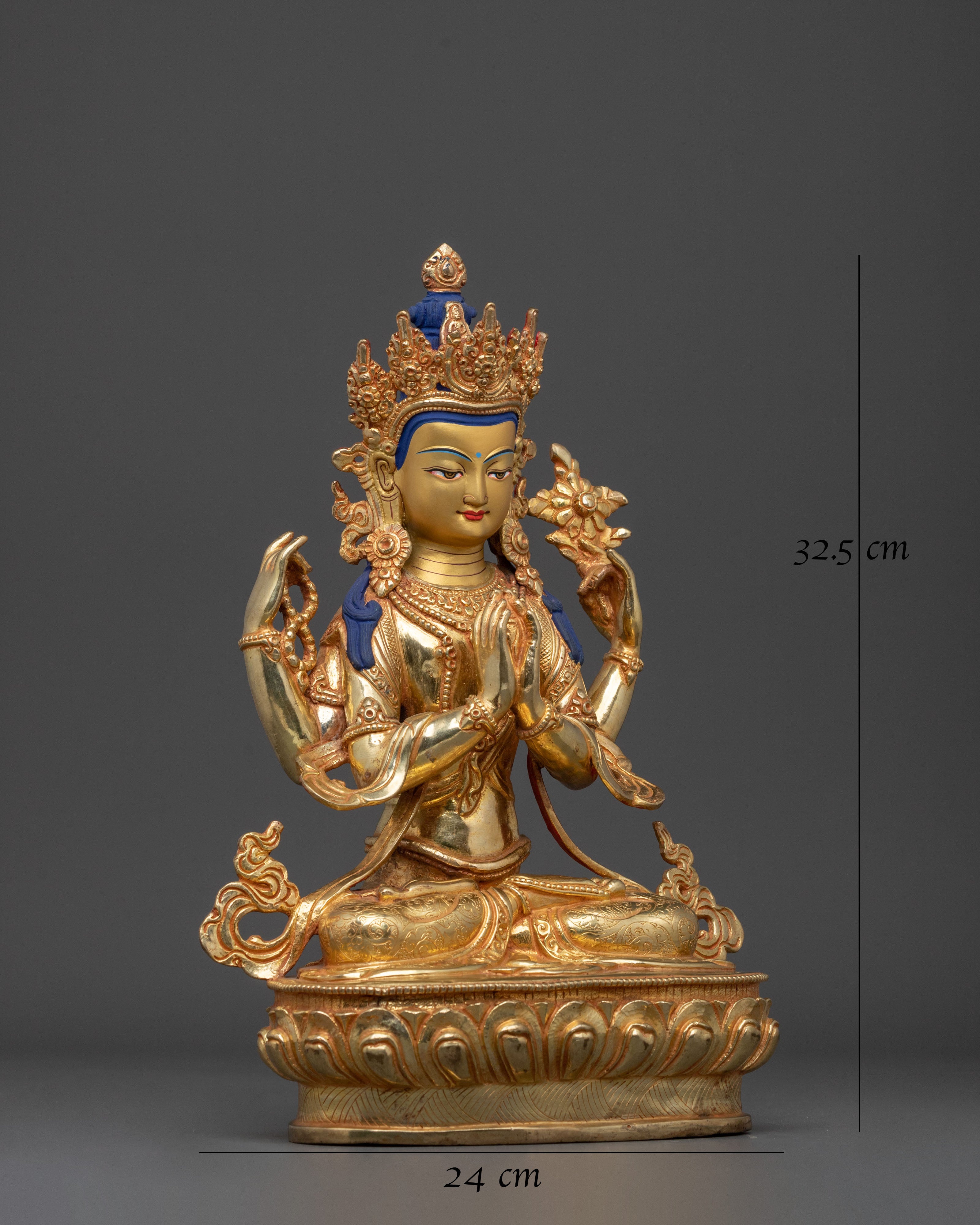 Chenrezig Blessing and Compassion Statue | Bodhisattva of Infinite Mercy