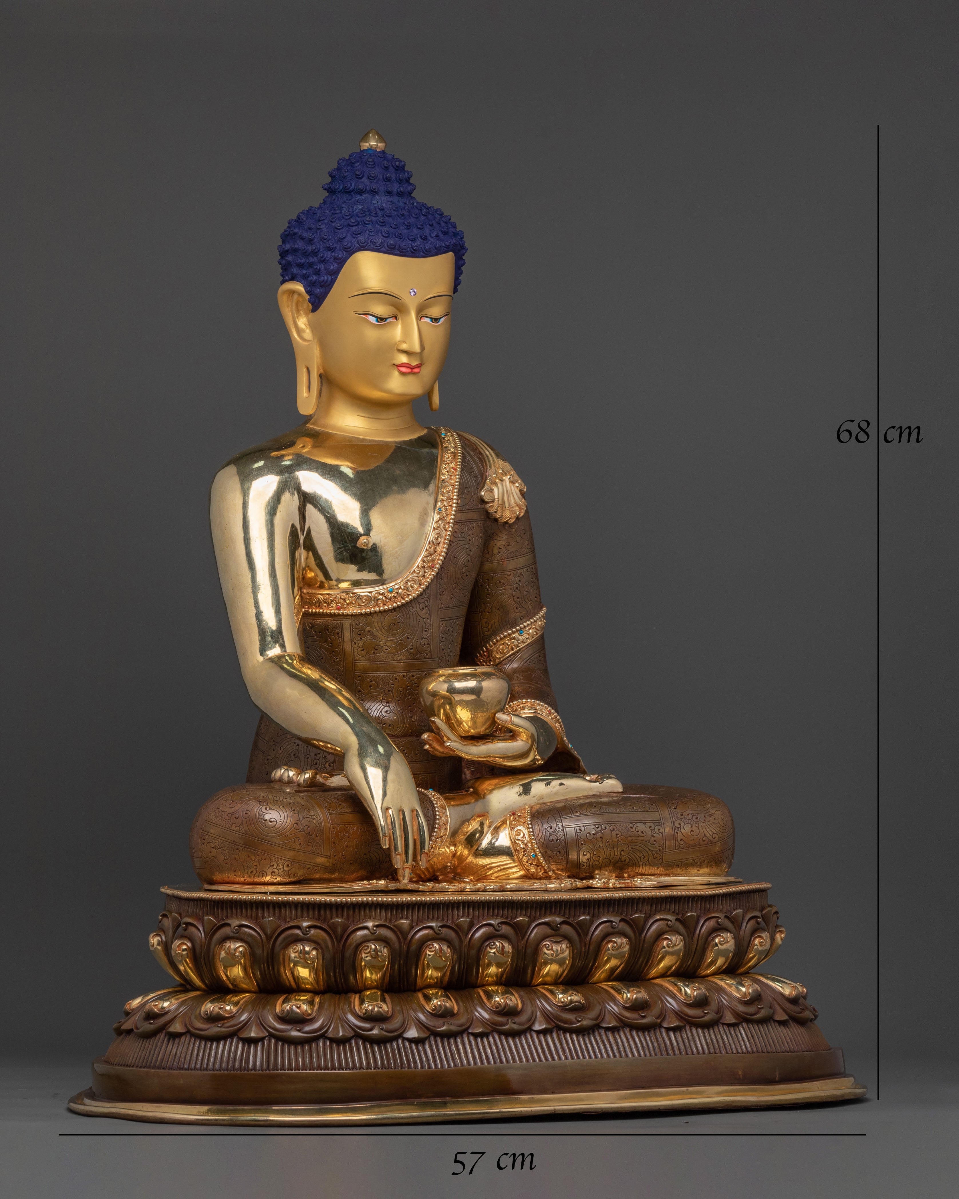 Shakyamuni Buddha Sacred Statue | Altar Decor