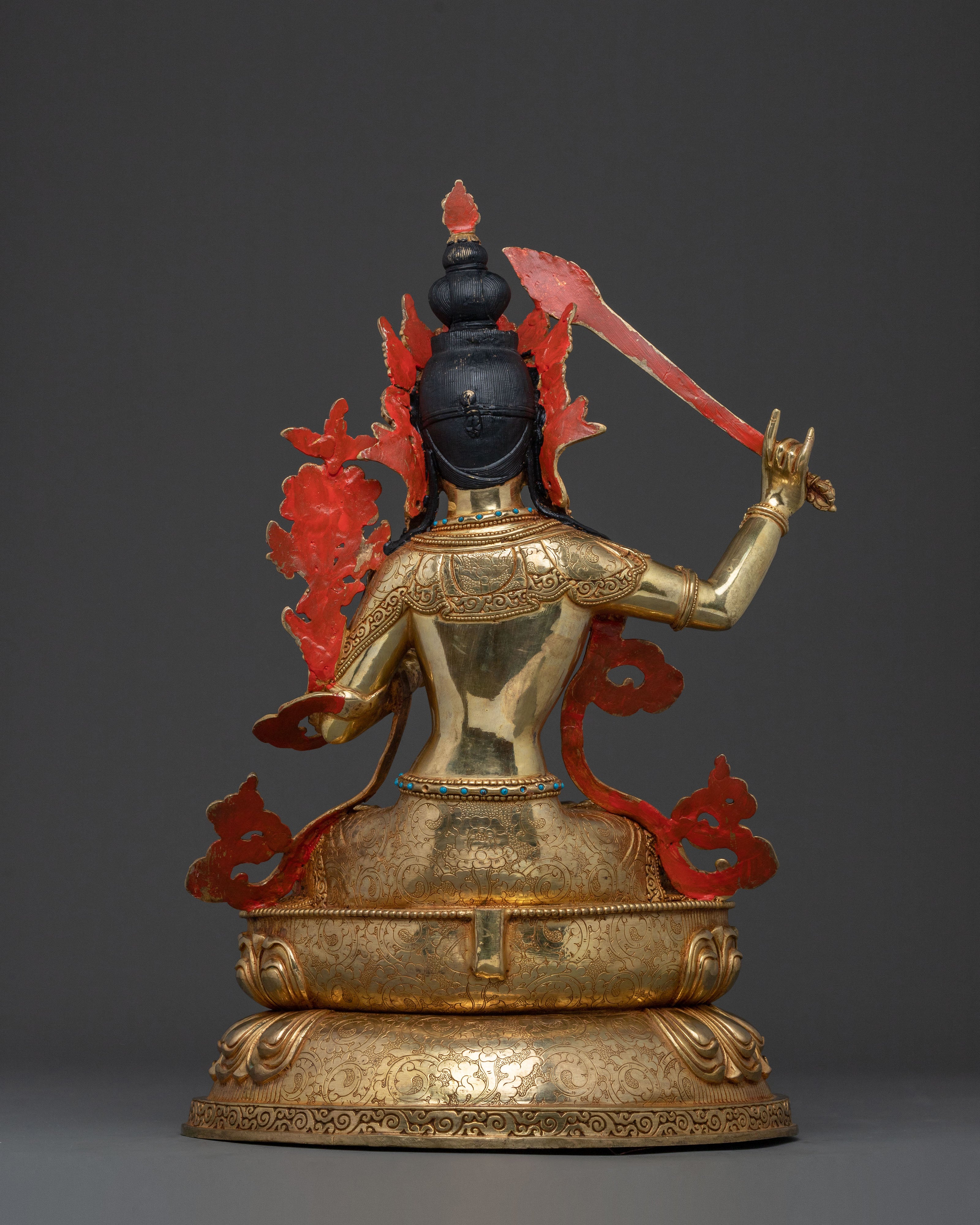 Manjushri Spiritual Statue | Wisdom Bodhisattva