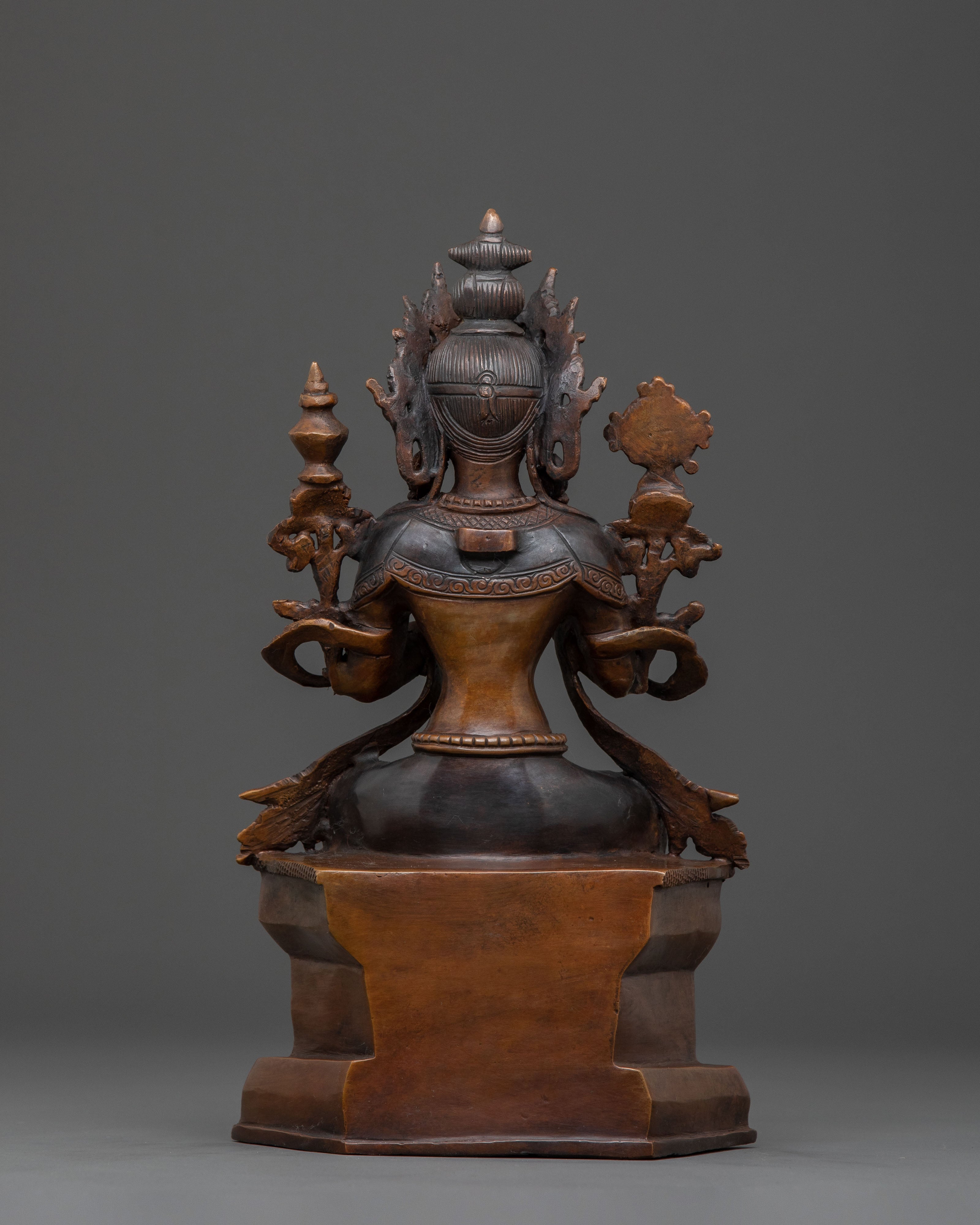 Maitreya Buddha Traditional Statue | Sacred Decor