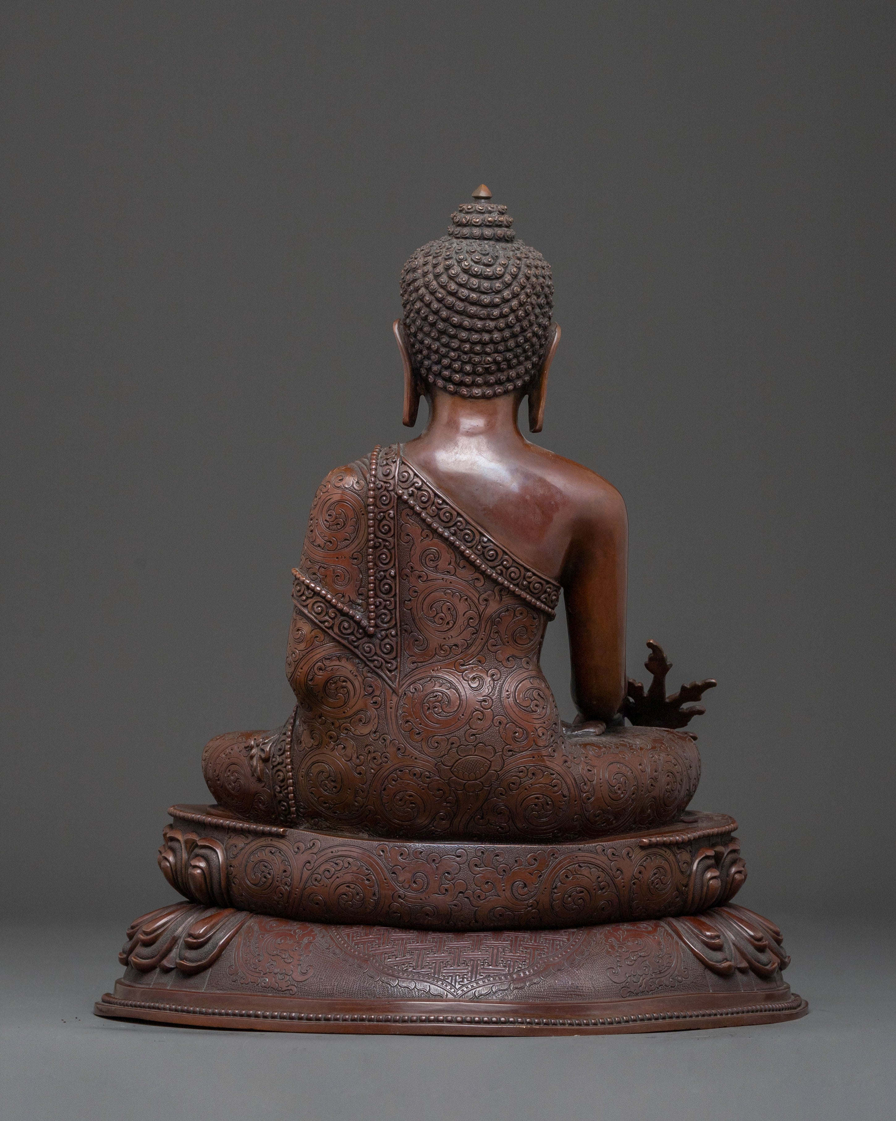 Handcrafted Medicine Buddha Statue: Spiritual Healing