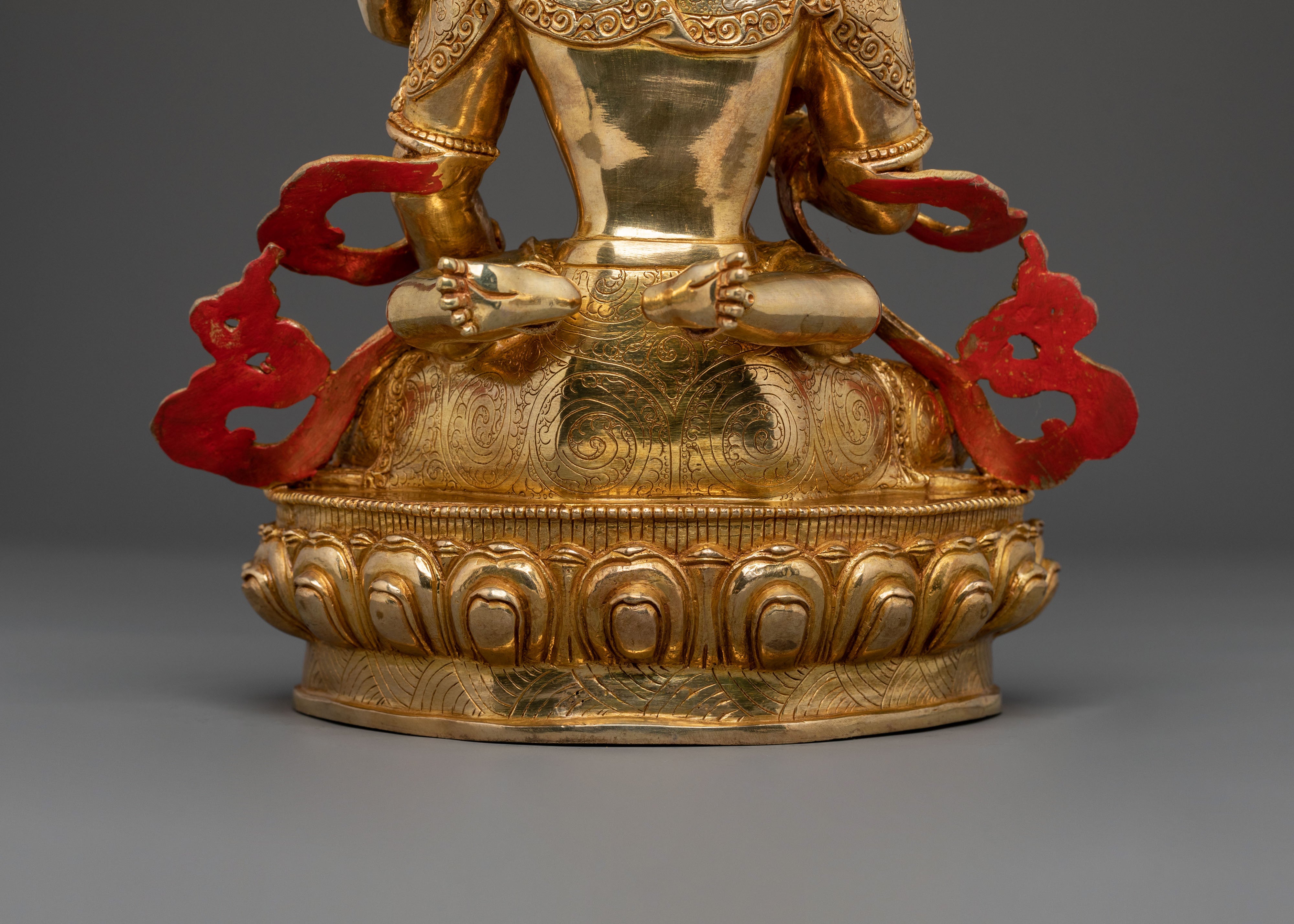 Handmade Statue of Vajrasattva with Vajragarvi | Deities of Purification
