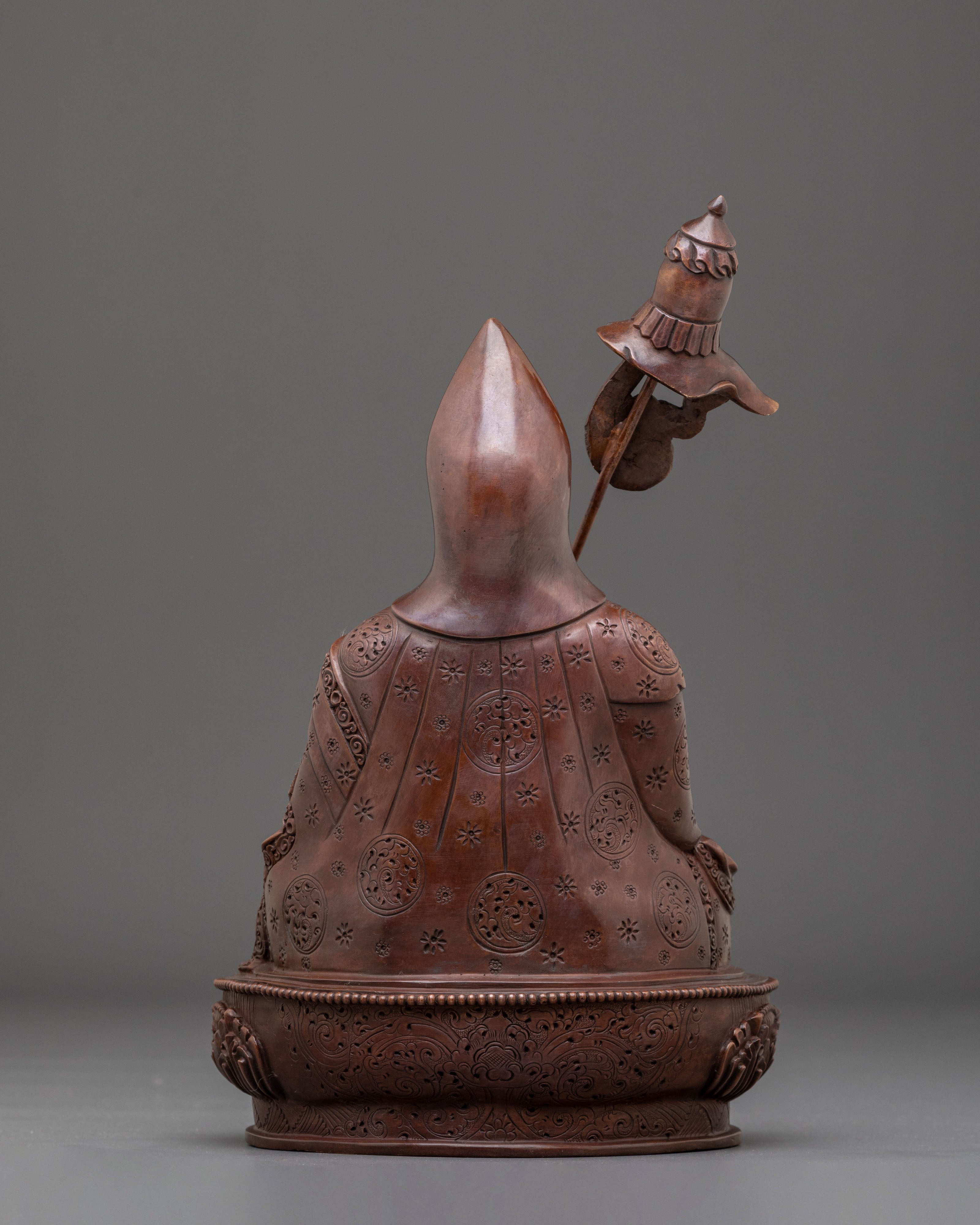 Guru Tsokye Dorje Figurine | Oxidized Copper Artistry