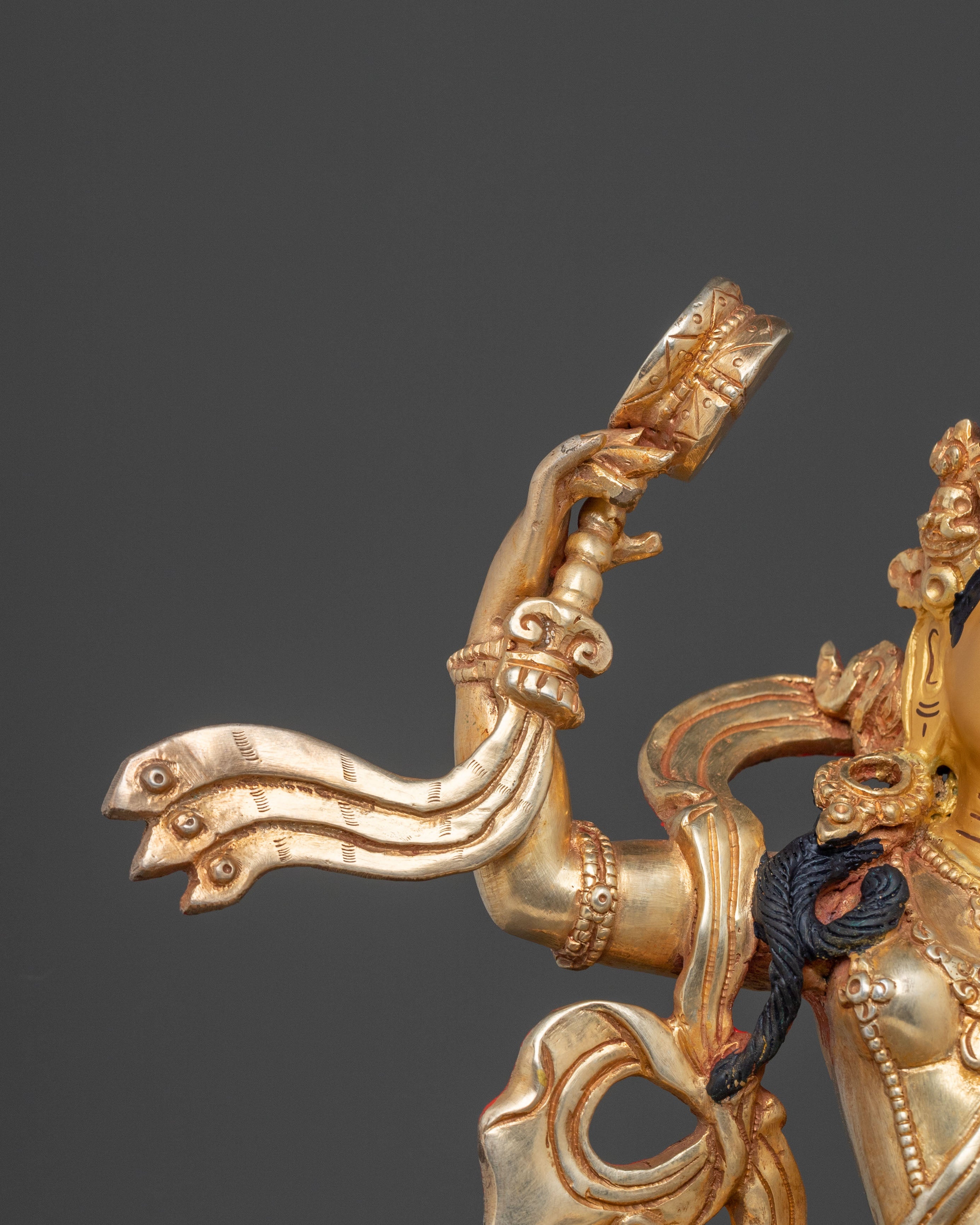 Radiant Tibetan Machig Labdron Sculpture