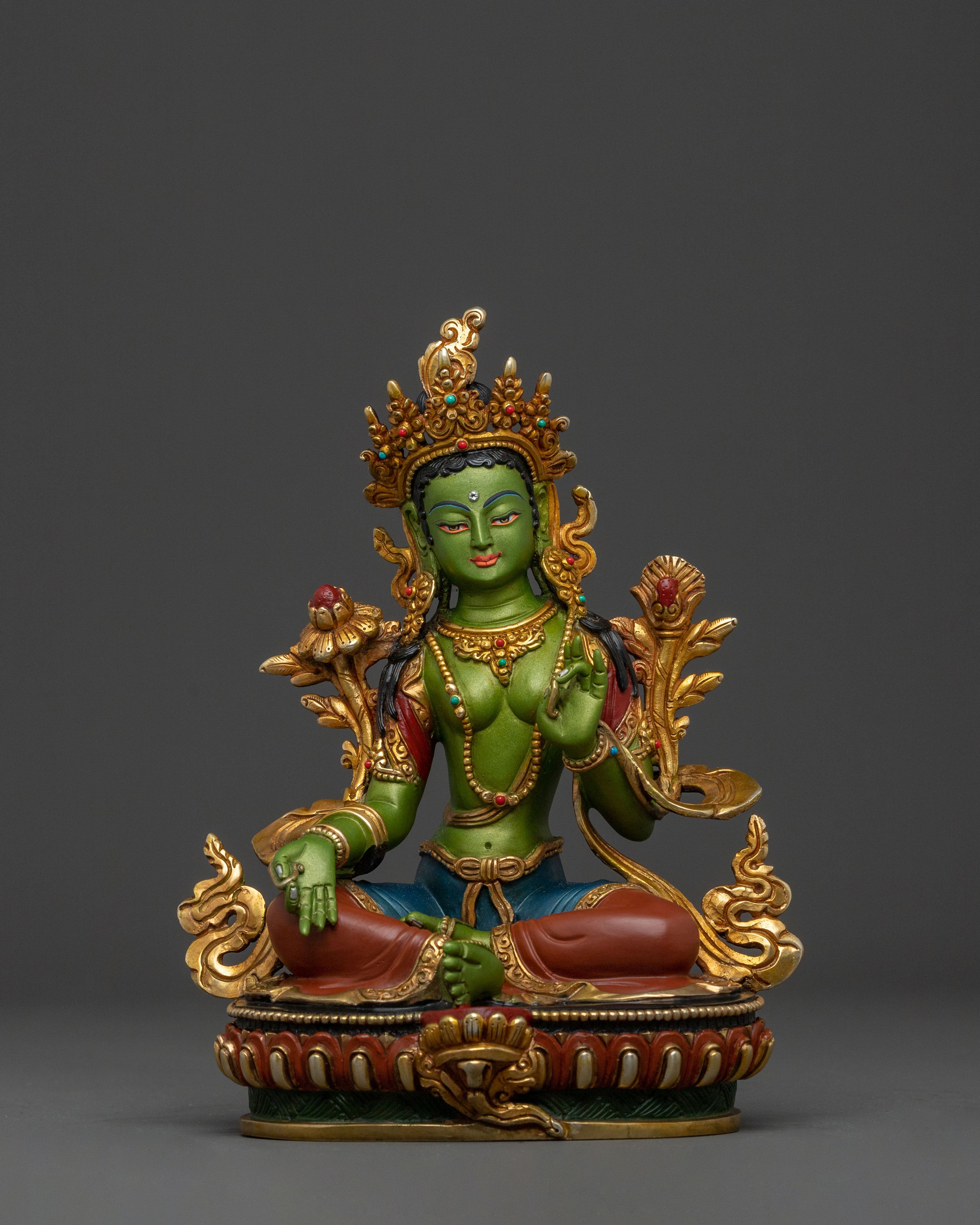 Green Tara Divine Statue