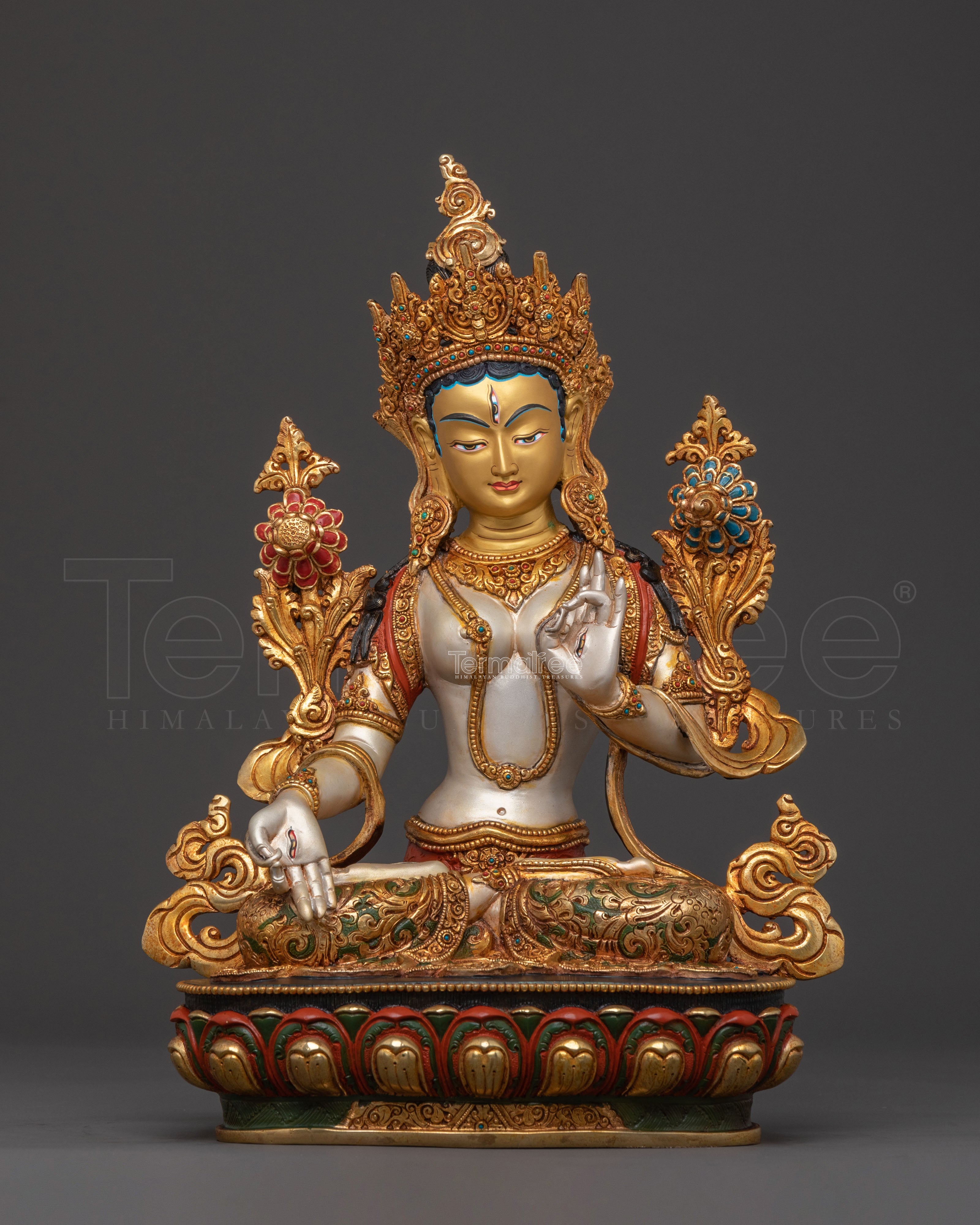 White Tara Statue