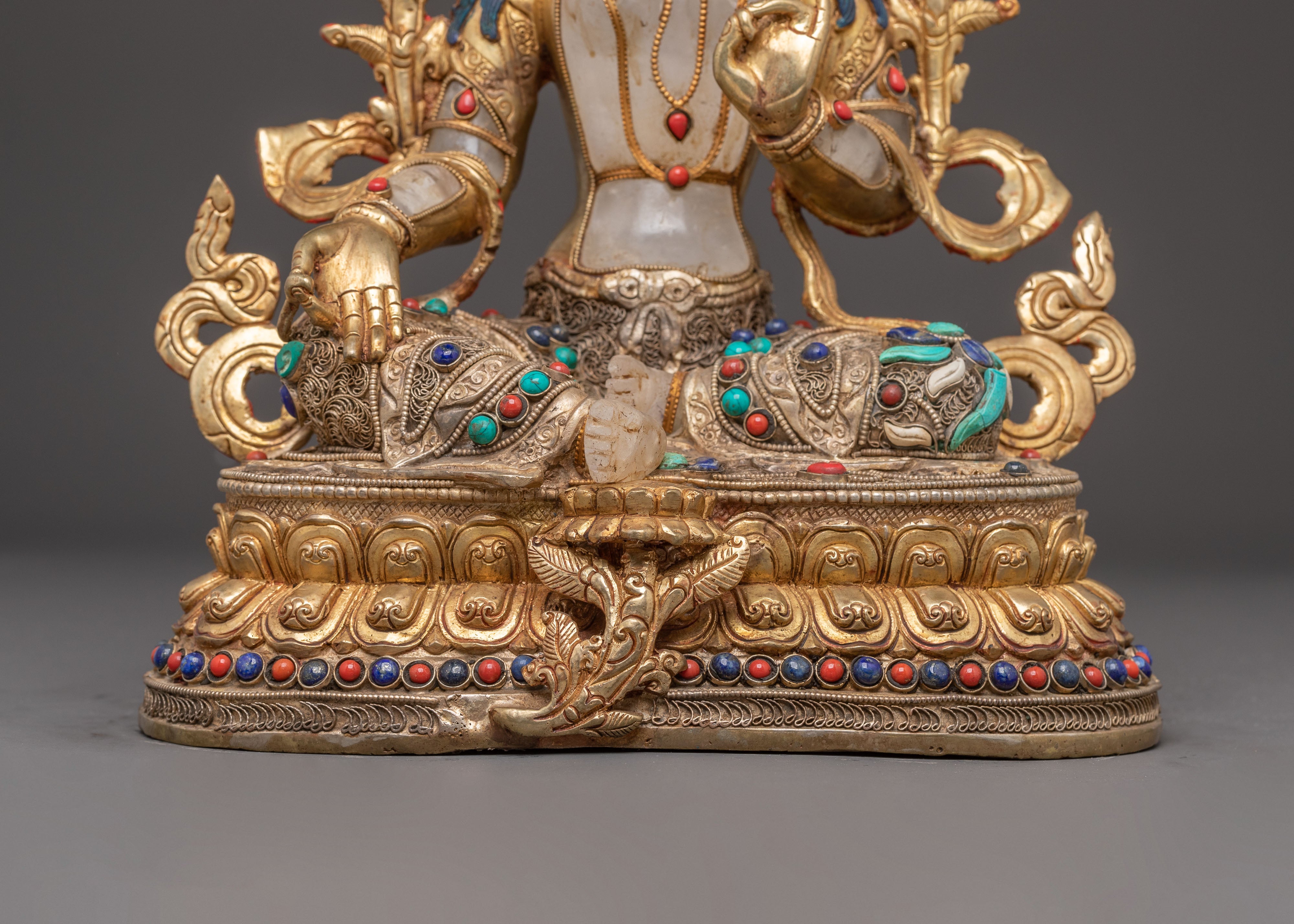 Green Tara Statue for Sacred Spaces | Buddhist Meditation Deity