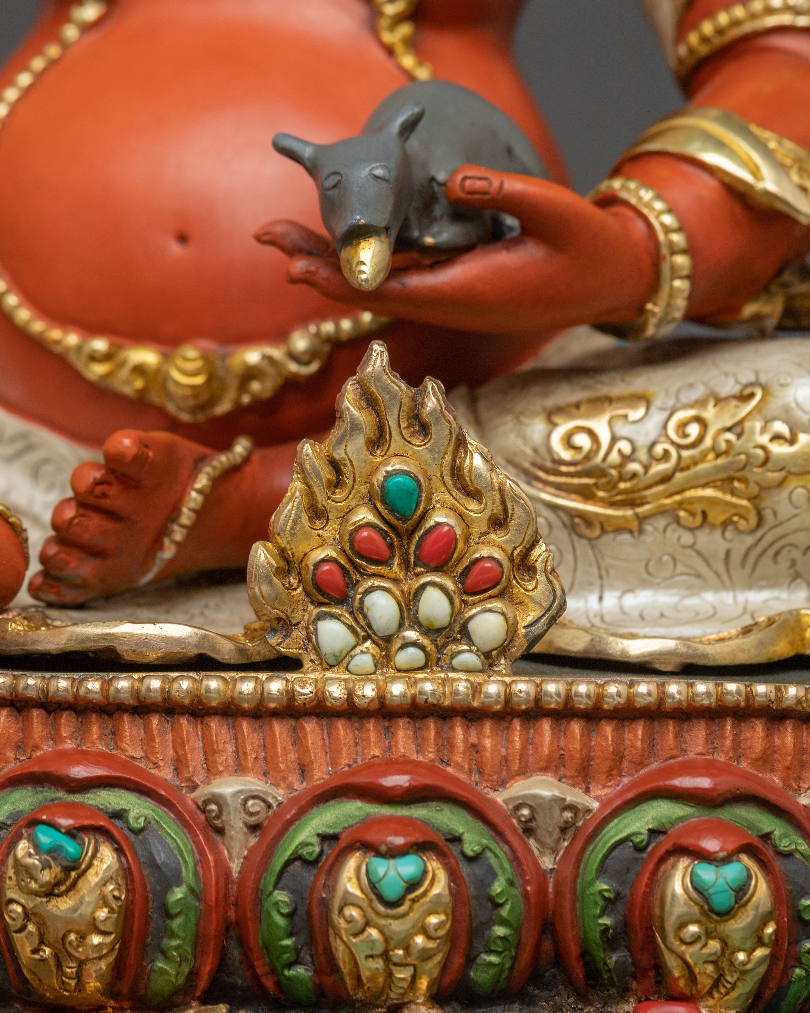 Dzambhala Spiritual Sculpture of Abundance