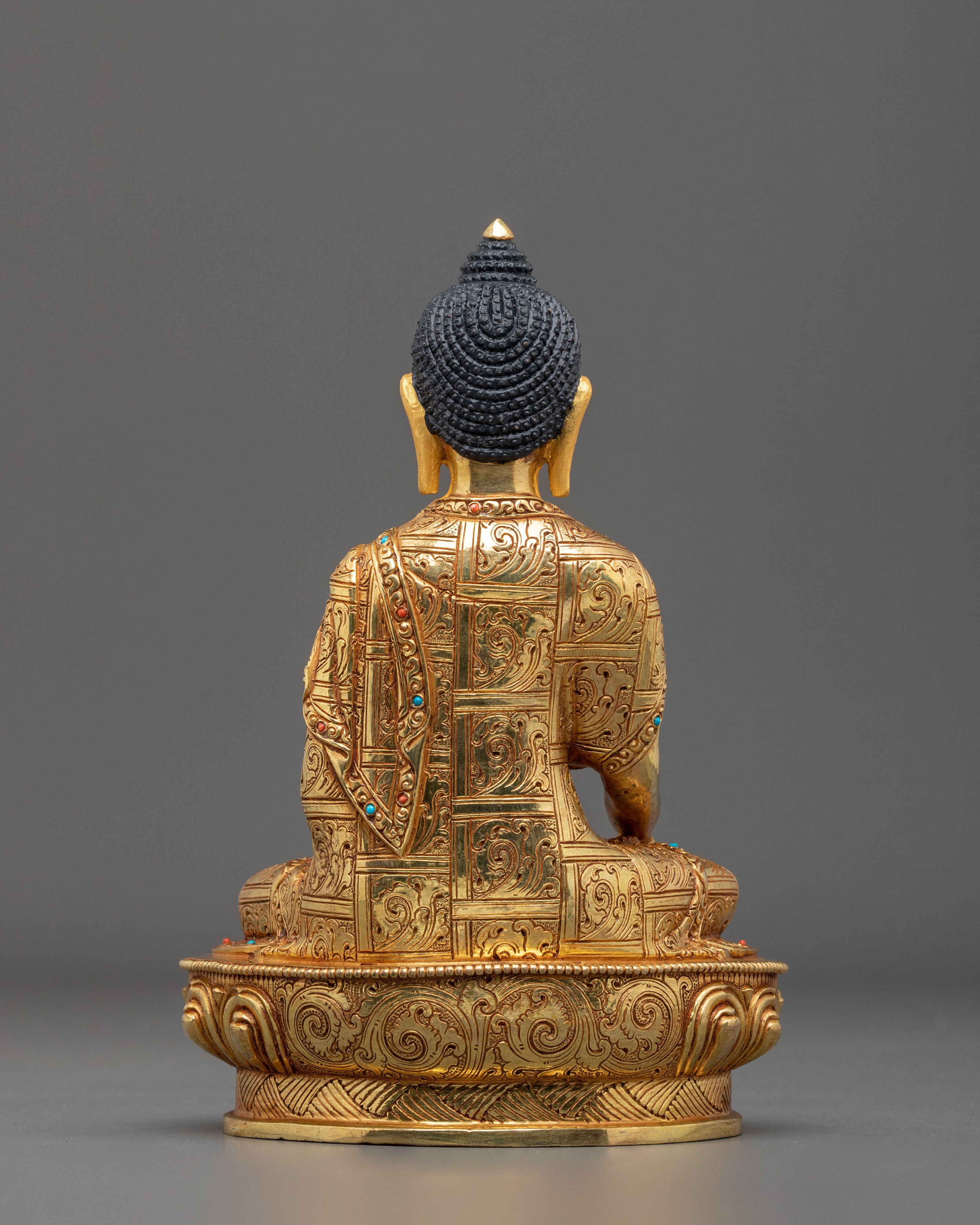 Himalayan Sacred Figurine of Shakyamuni Buddha