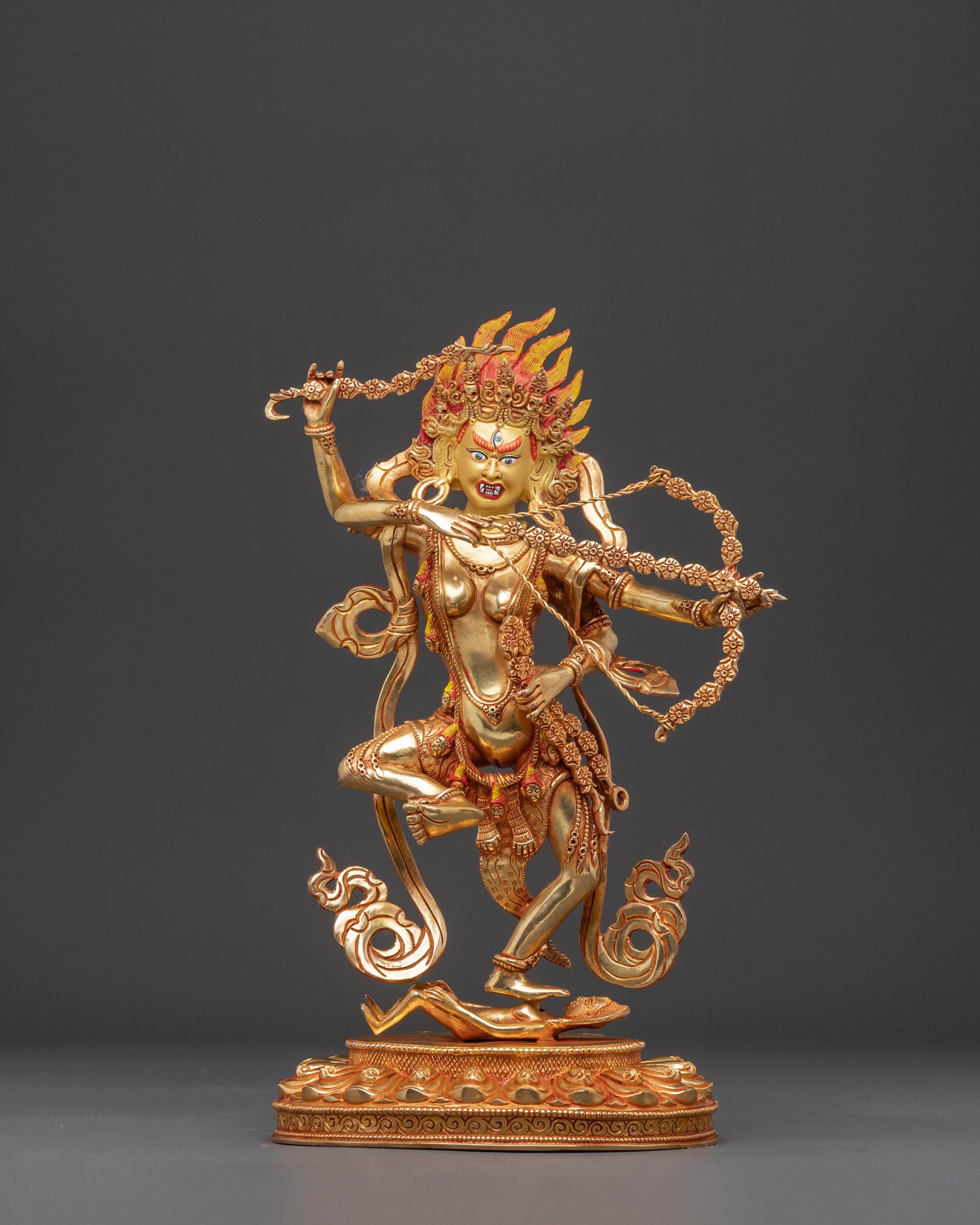 Goddess Kurukulla Sculpture: The Powerful Enchantress | Tantric Goddess of Love
