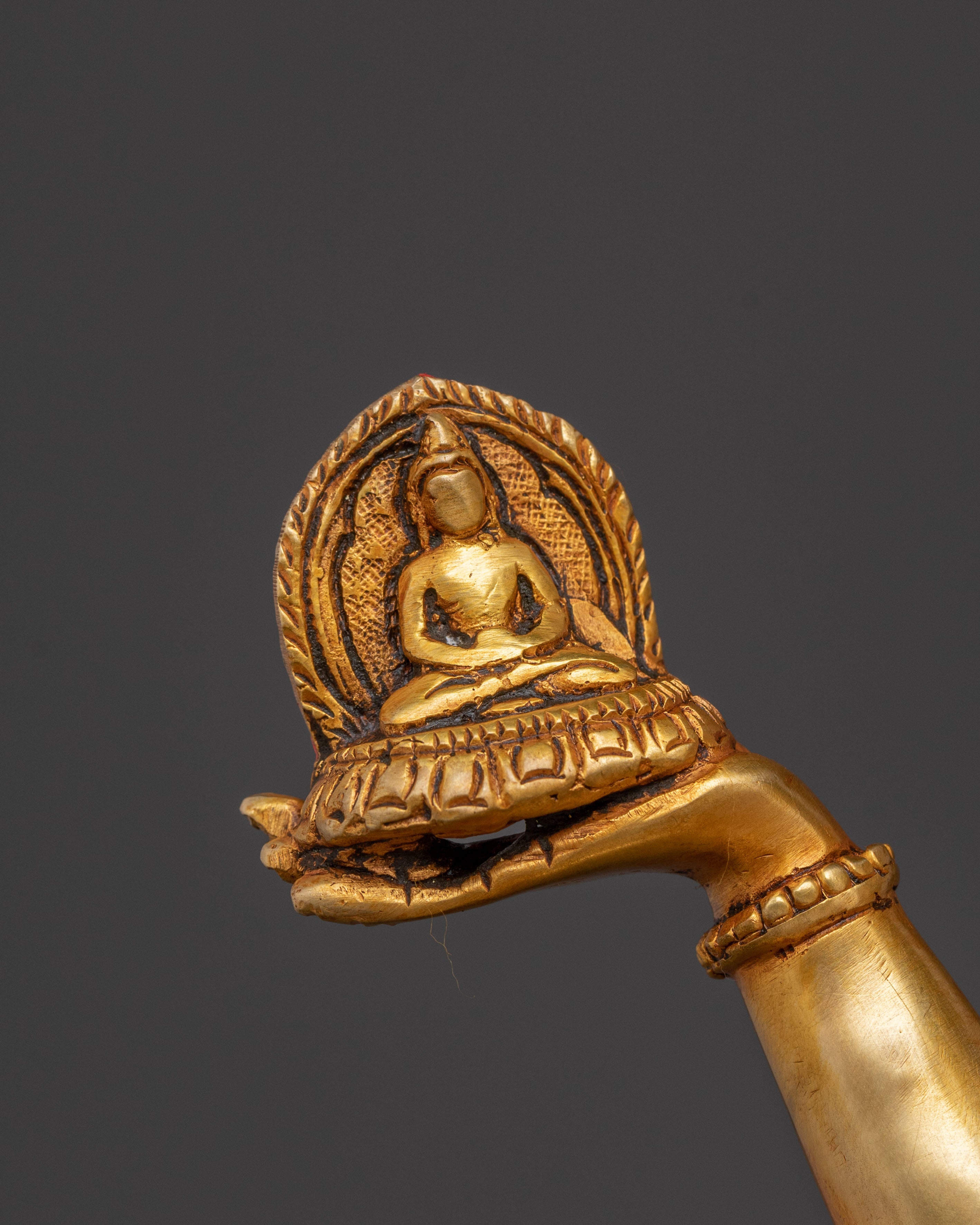 Dakini Namgyalma Golden Statue – Auspicious Gilded Sculpture