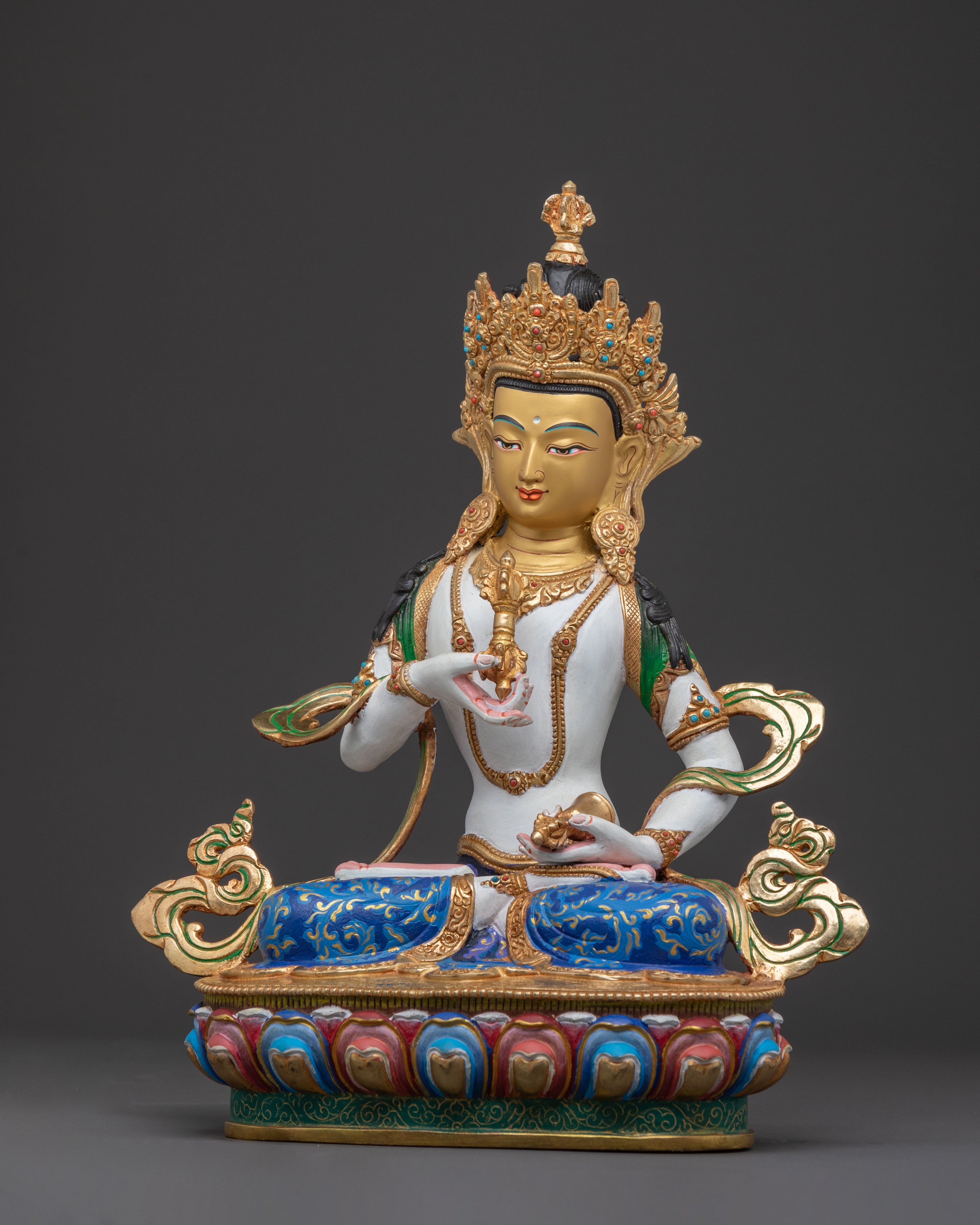 Purification Vajrasattva Statue: Handcrafted Devotion