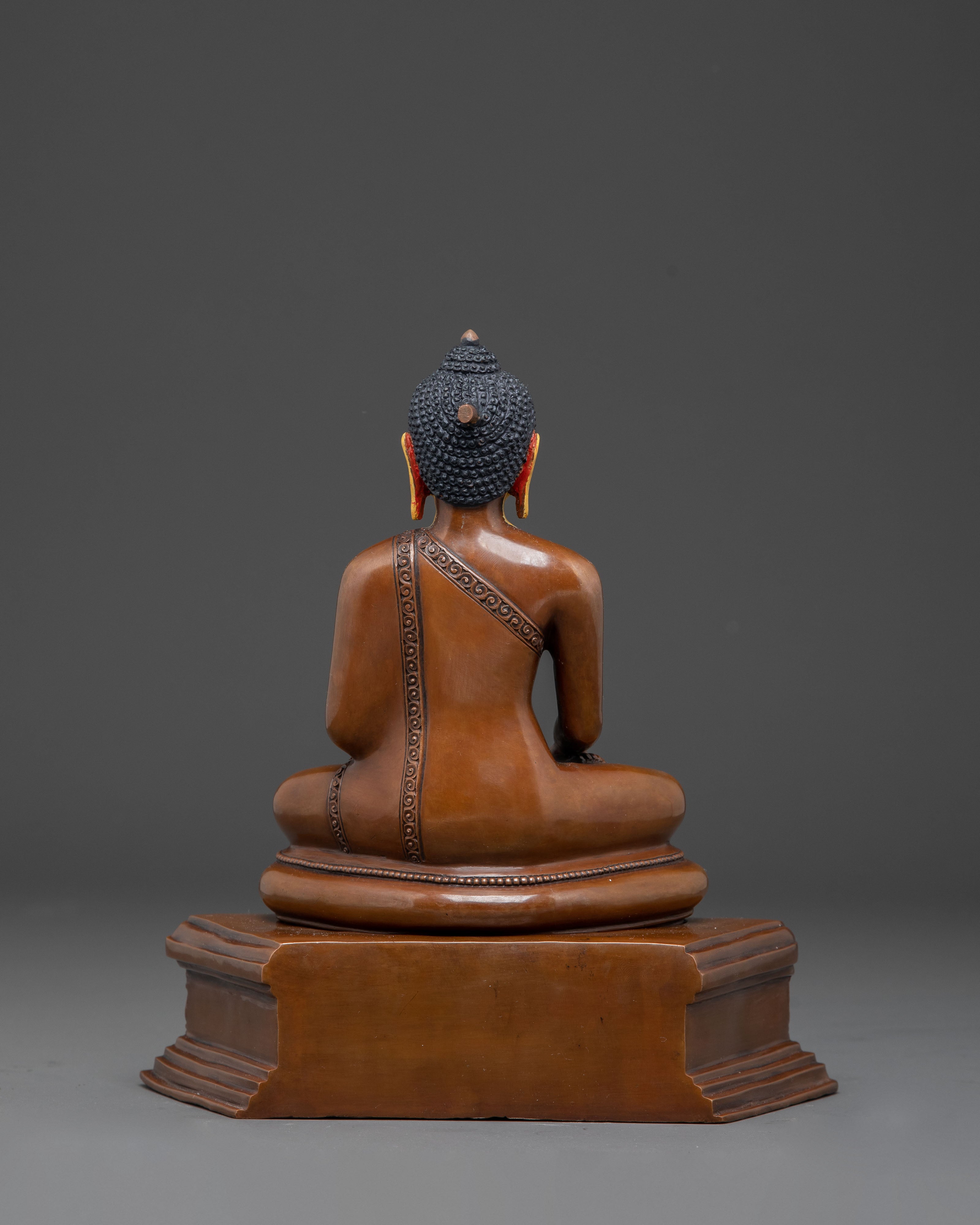 Sacred Copper Statue of Gautama Buddha | Historical Buddha