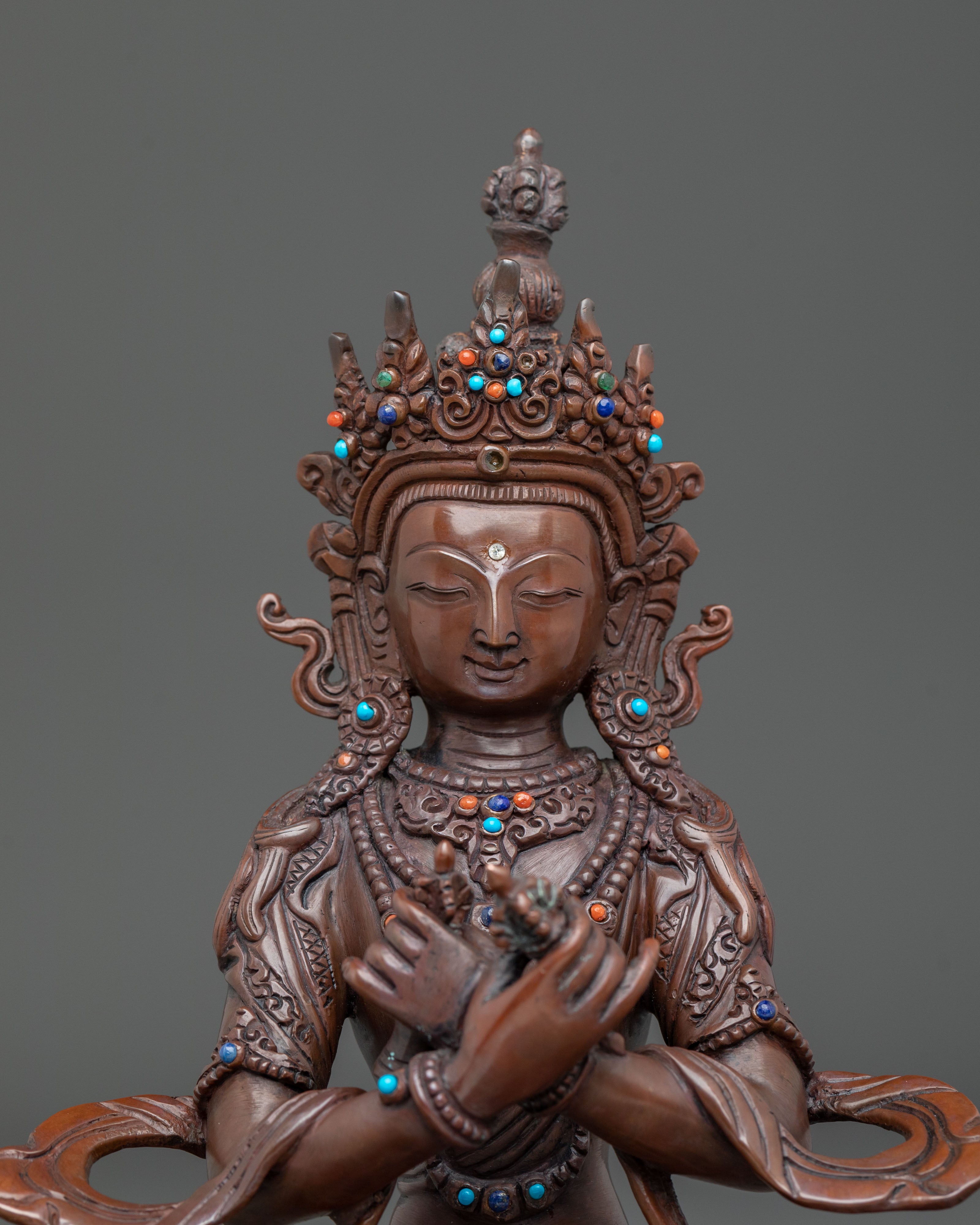 Hand Carved Vajradhara Sculpture | Home Decor