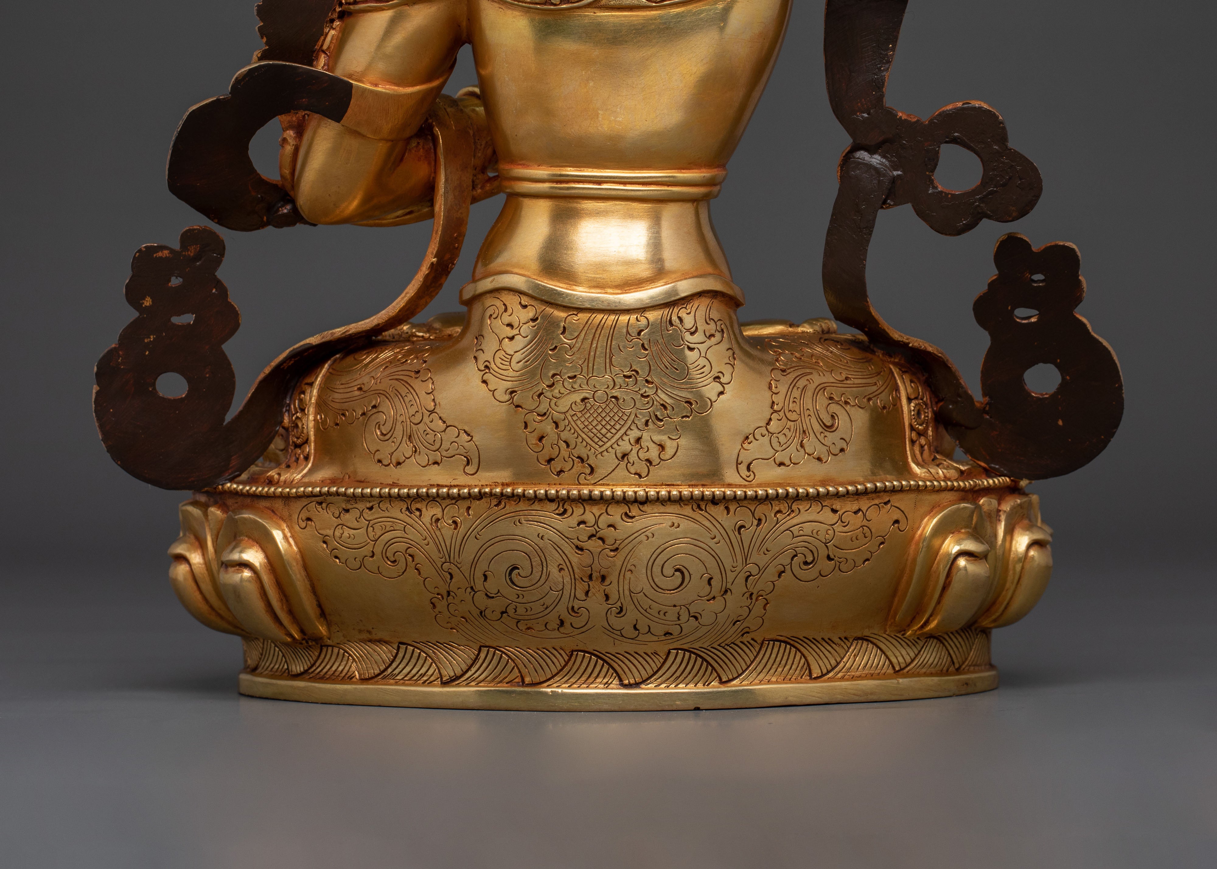 Manjushri Wisdom Buddha Sculpture | Traditional Sacred Sculpture