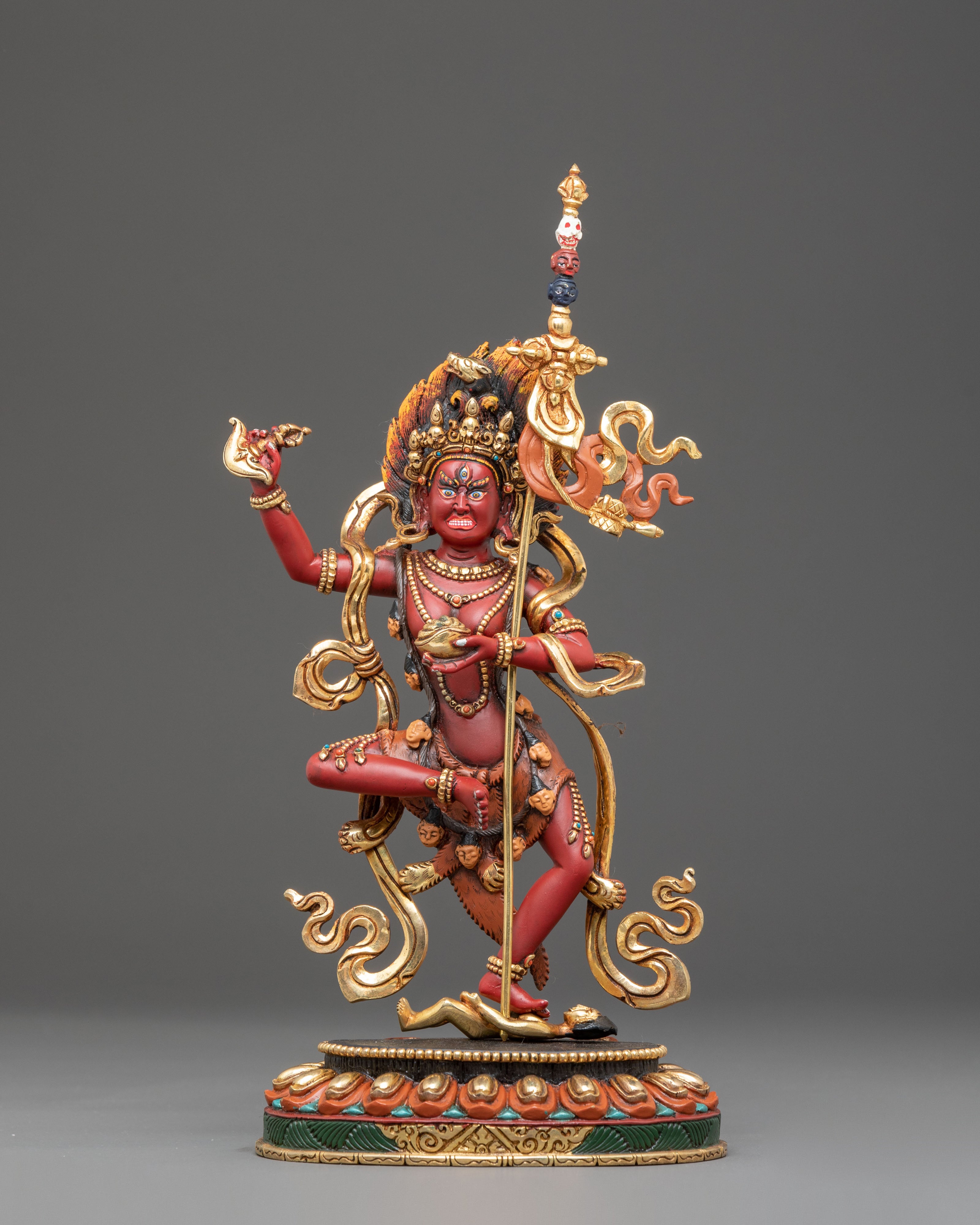 Dorje Phagmo Copper Handmade Statue | Feminine Wisdom Deity