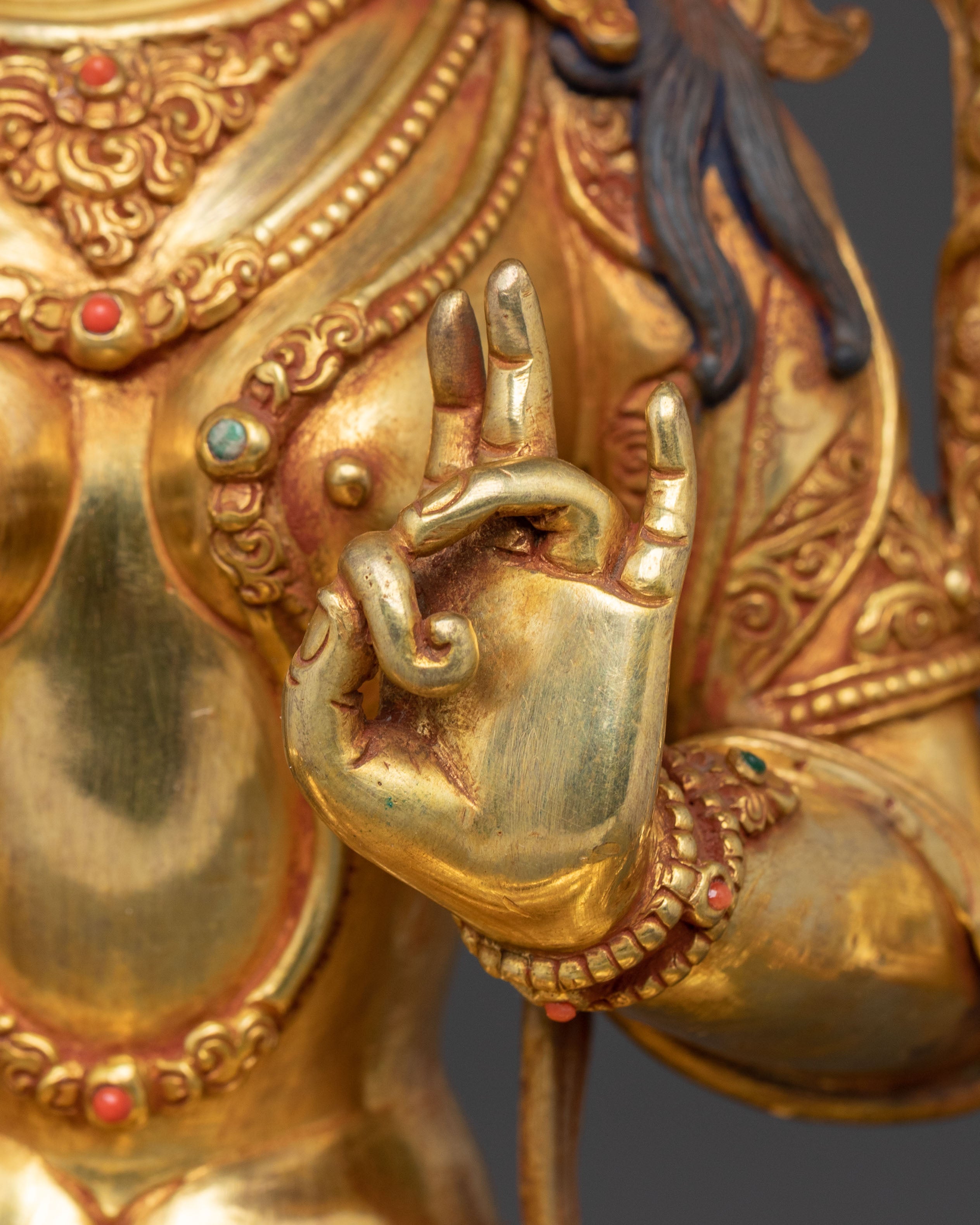 Green Tara Spiritual Statue | Goddess of Mercy