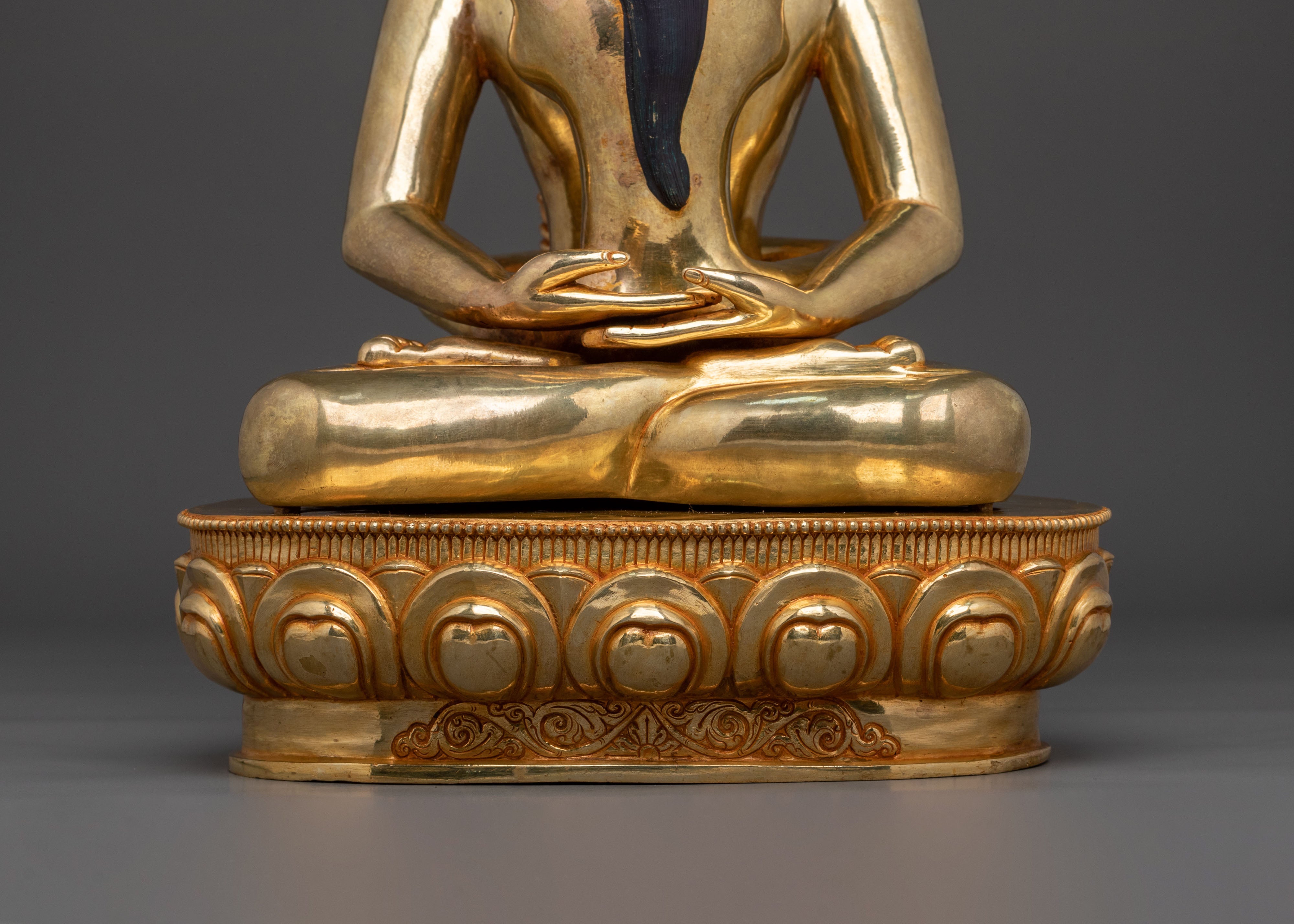 Samantabhadra with Consort Figurine | Buddhist Decor