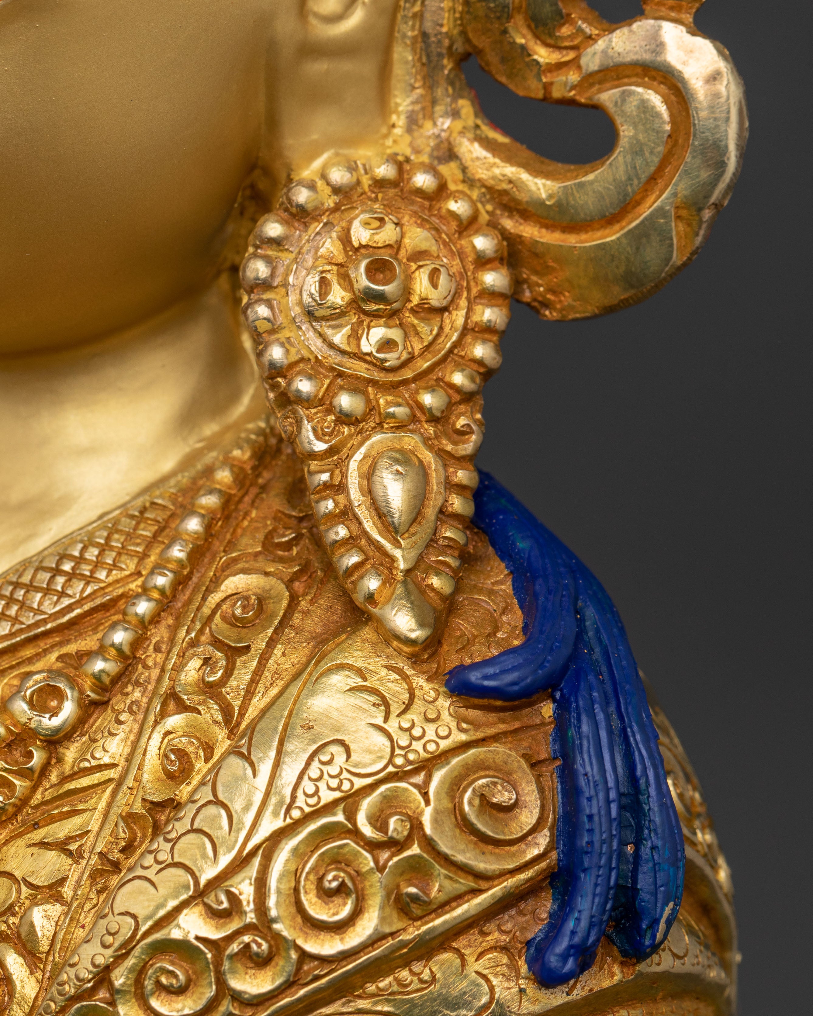 Guru Norlha Handcrafted Statue | Spiritual Decor