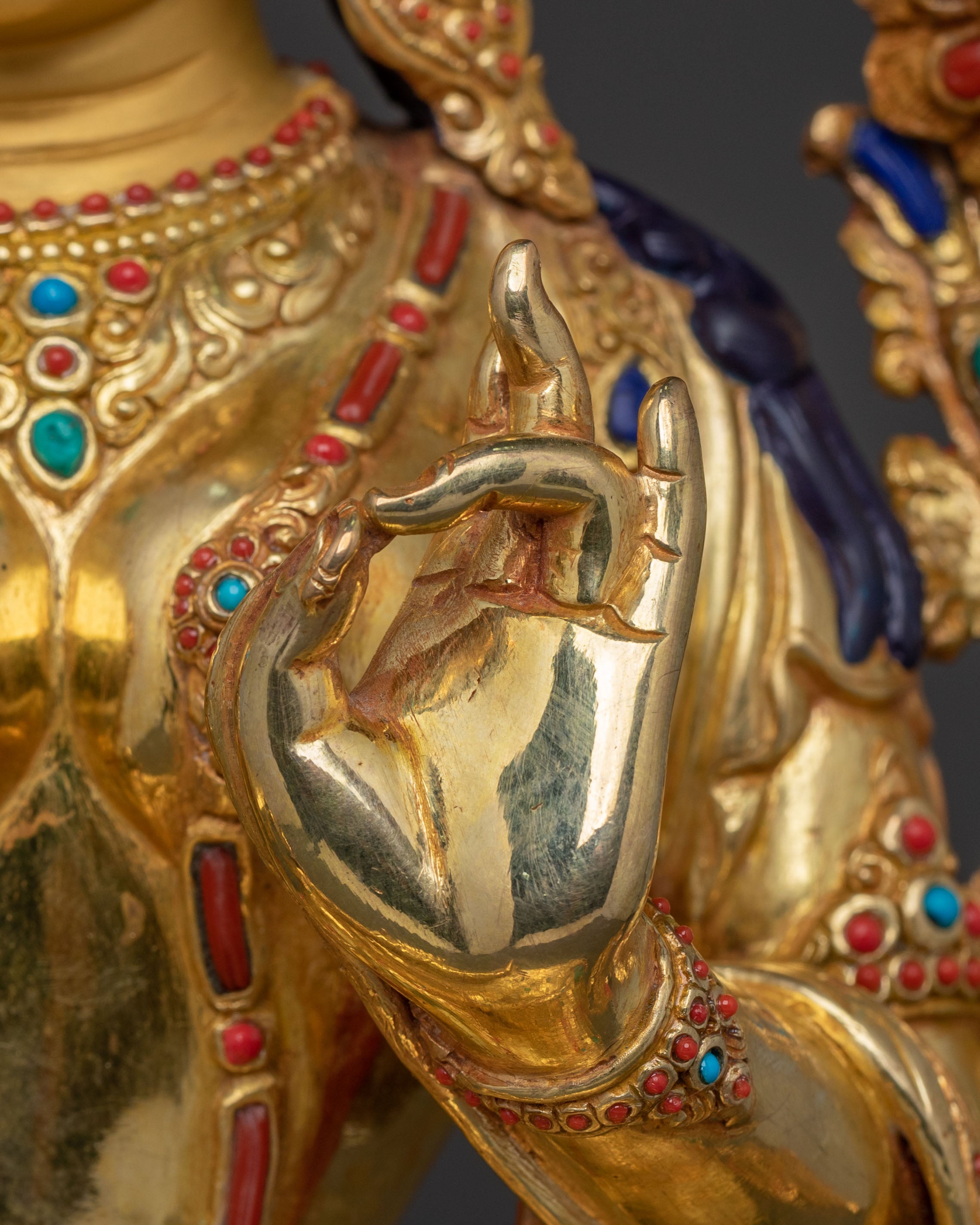 Sacred Green Tara Blessing Statue | Mother Figure