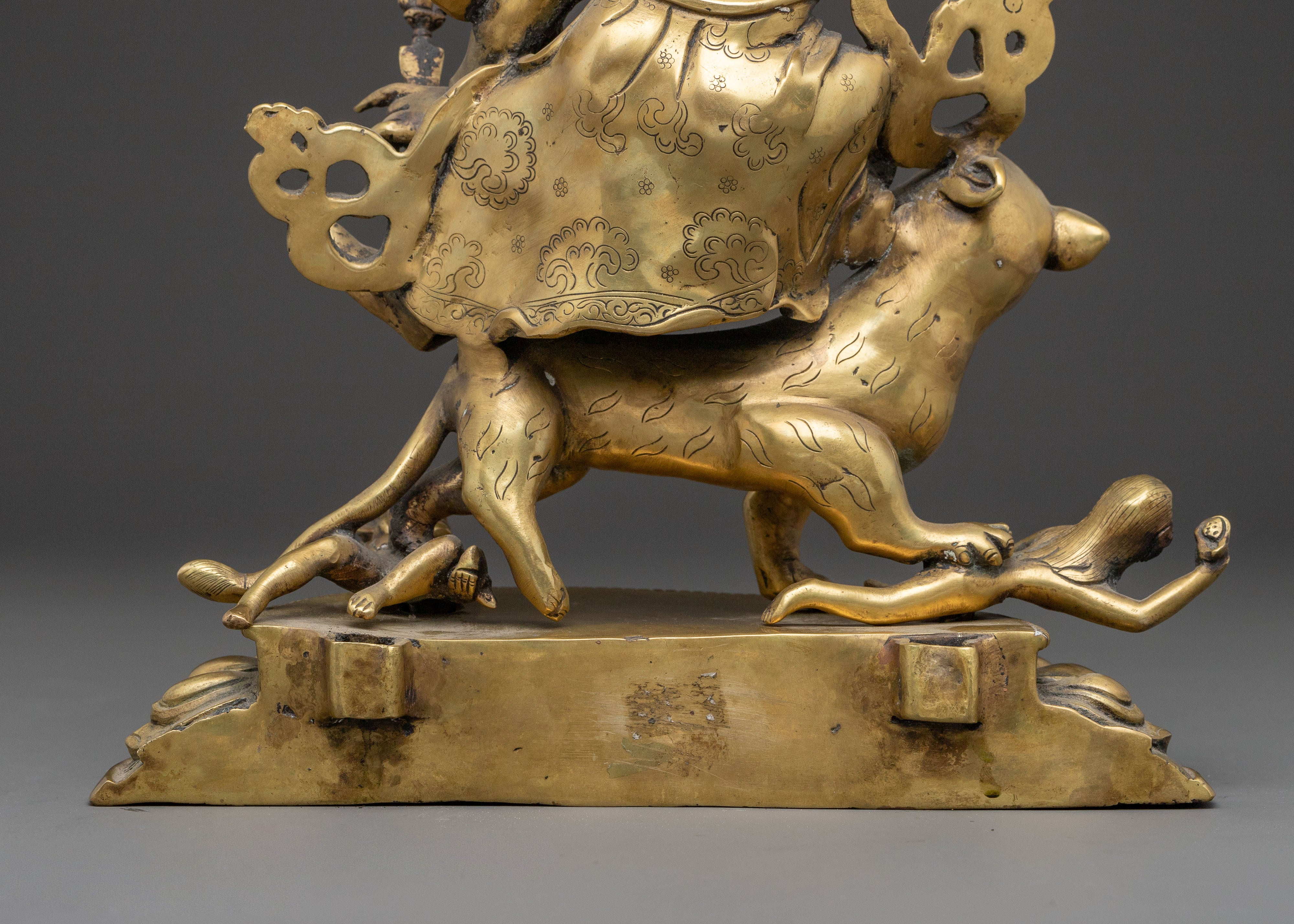 Dorje Drollo Protector Statue | Bronze Craftsmanship