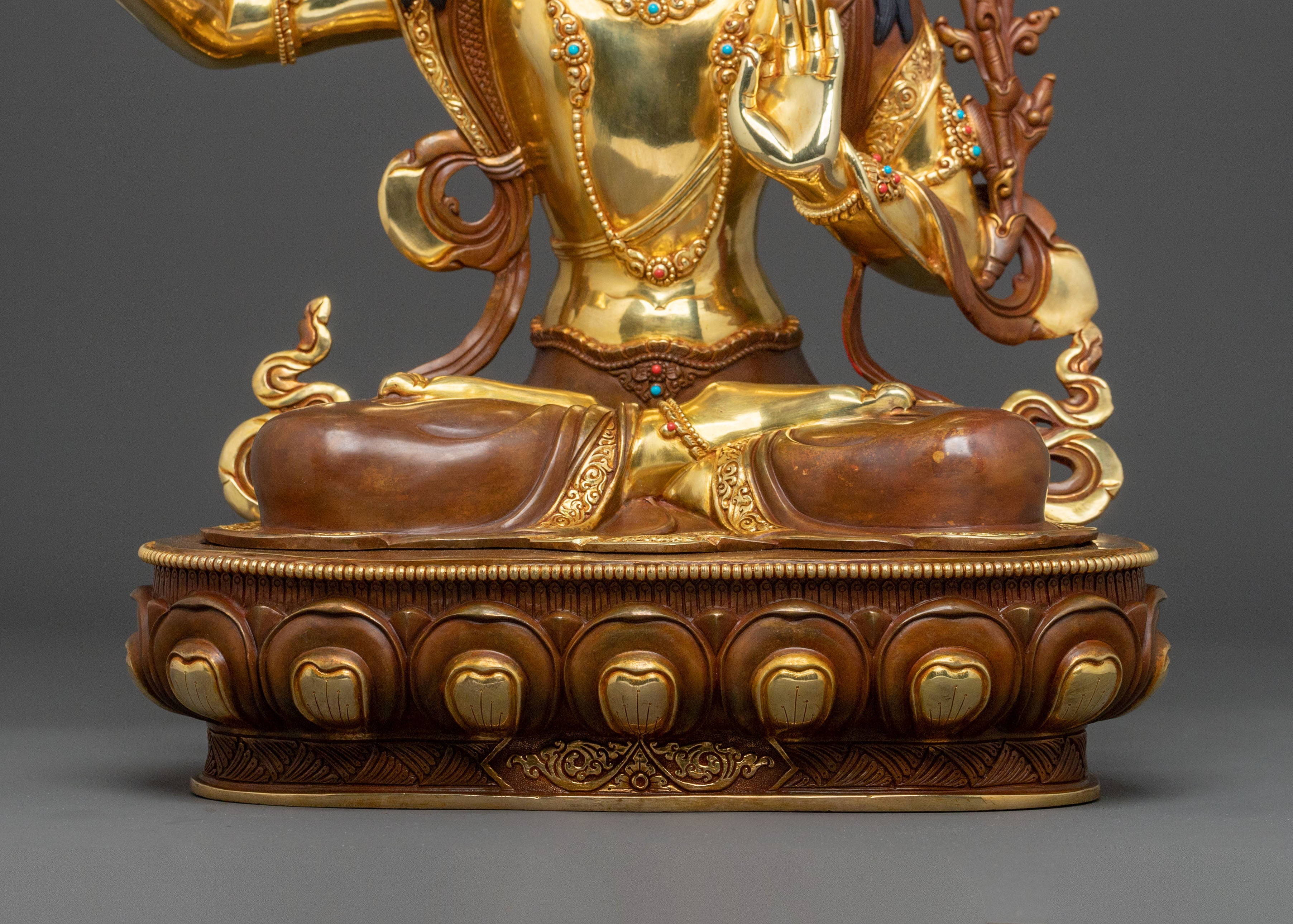 Manjushri Sacred Statue | Handcrafted Wisdom Figure