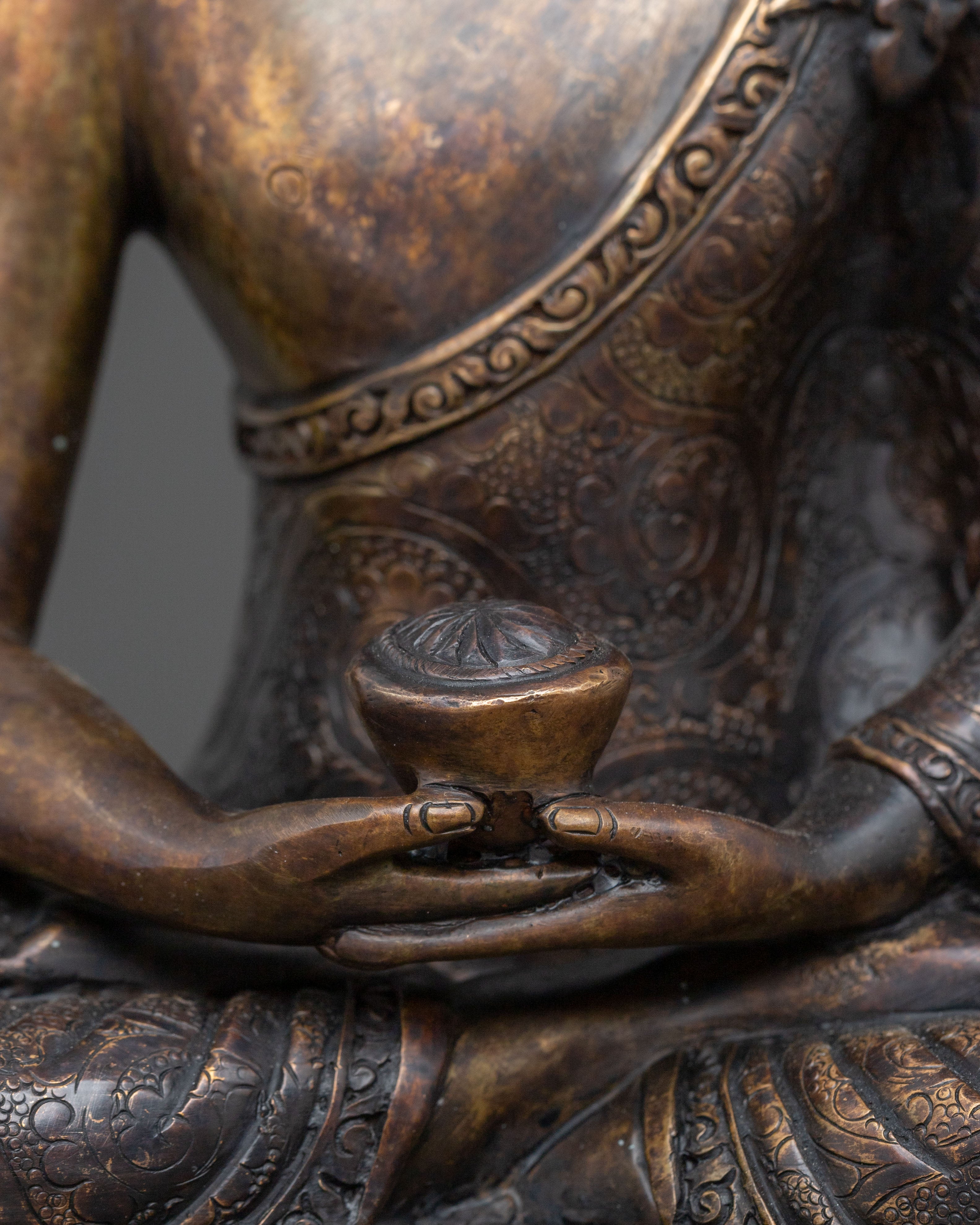 Amitabha Meditation Statue | Buddha of Infinite Light and Compassion