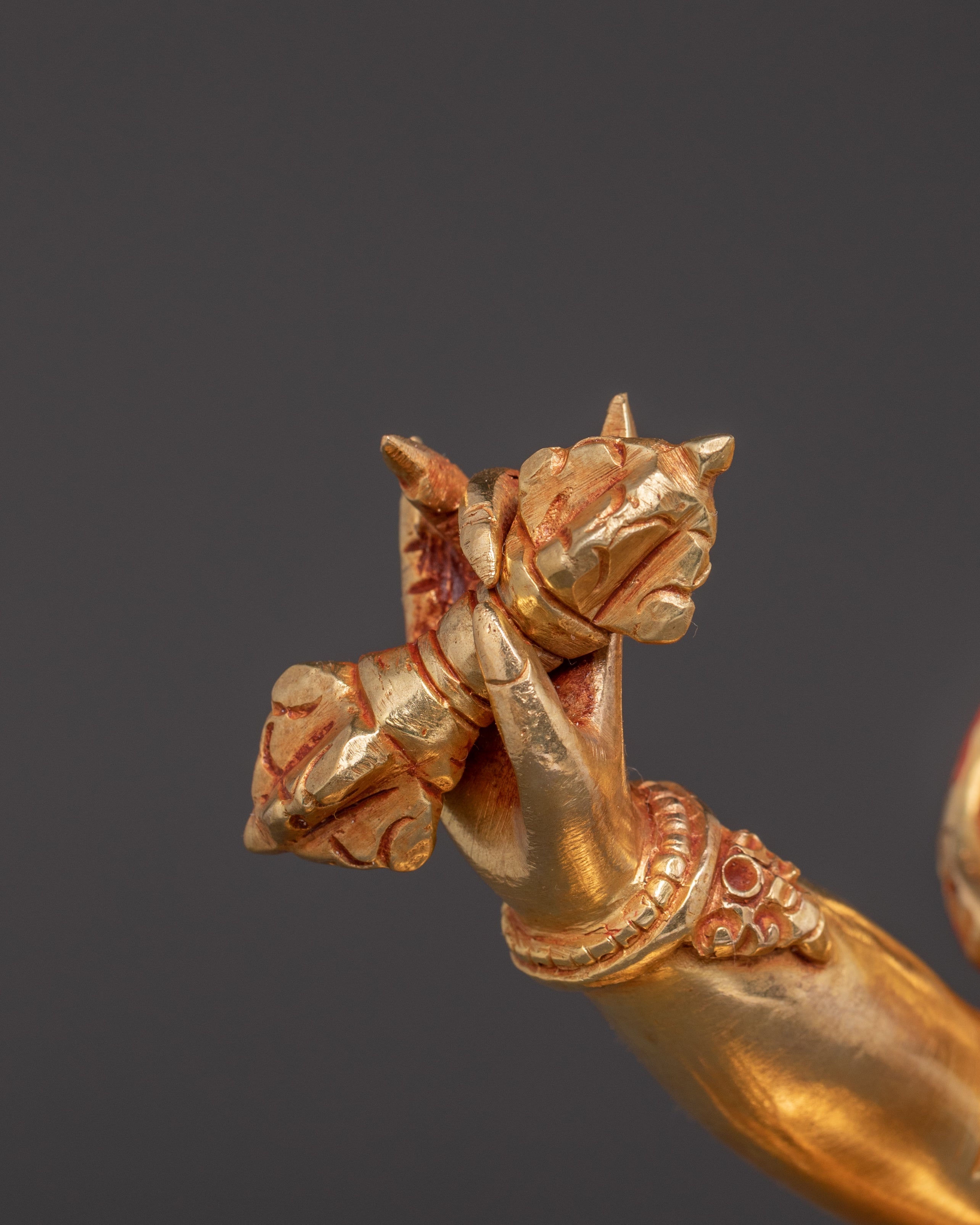 Handmade Vajrapani Statue: Bodhisattva of Protection