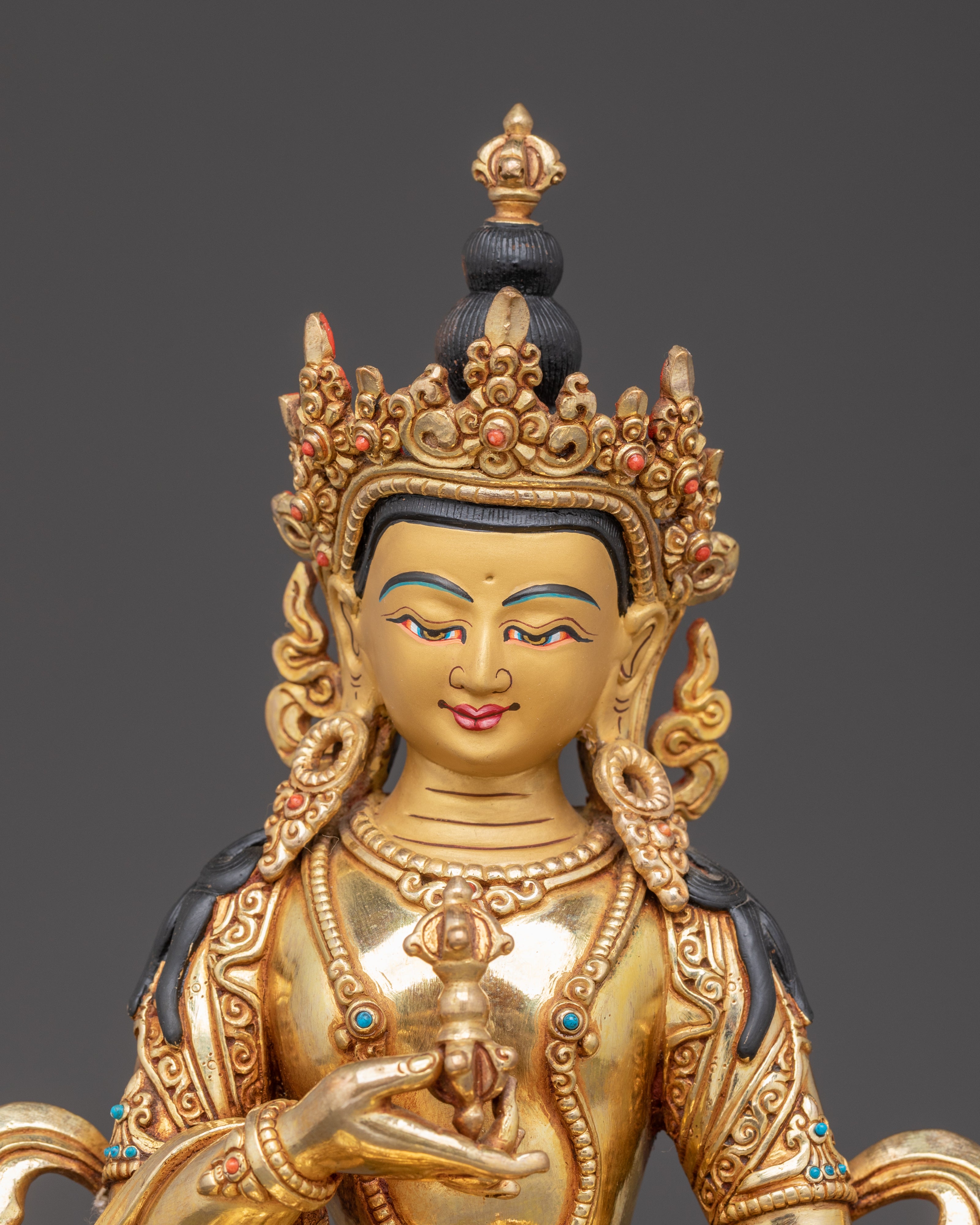 Statue of Vajrasattva, Symbol of Purification | Sacred Buddhist Deity for Altar