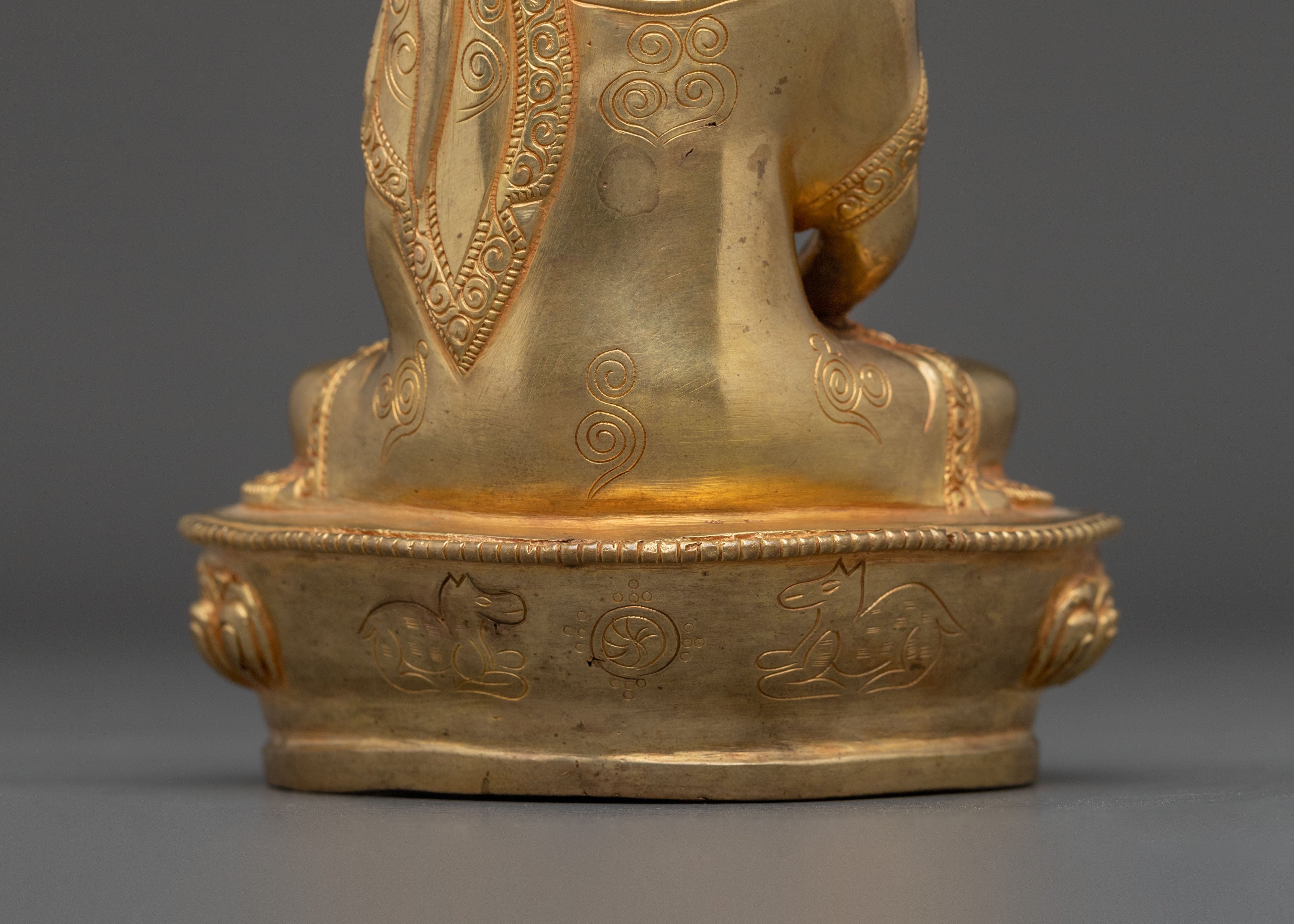Buddha of Pure Land Amitabha Sculpture | Symbol of Infinite Light and Compassion
