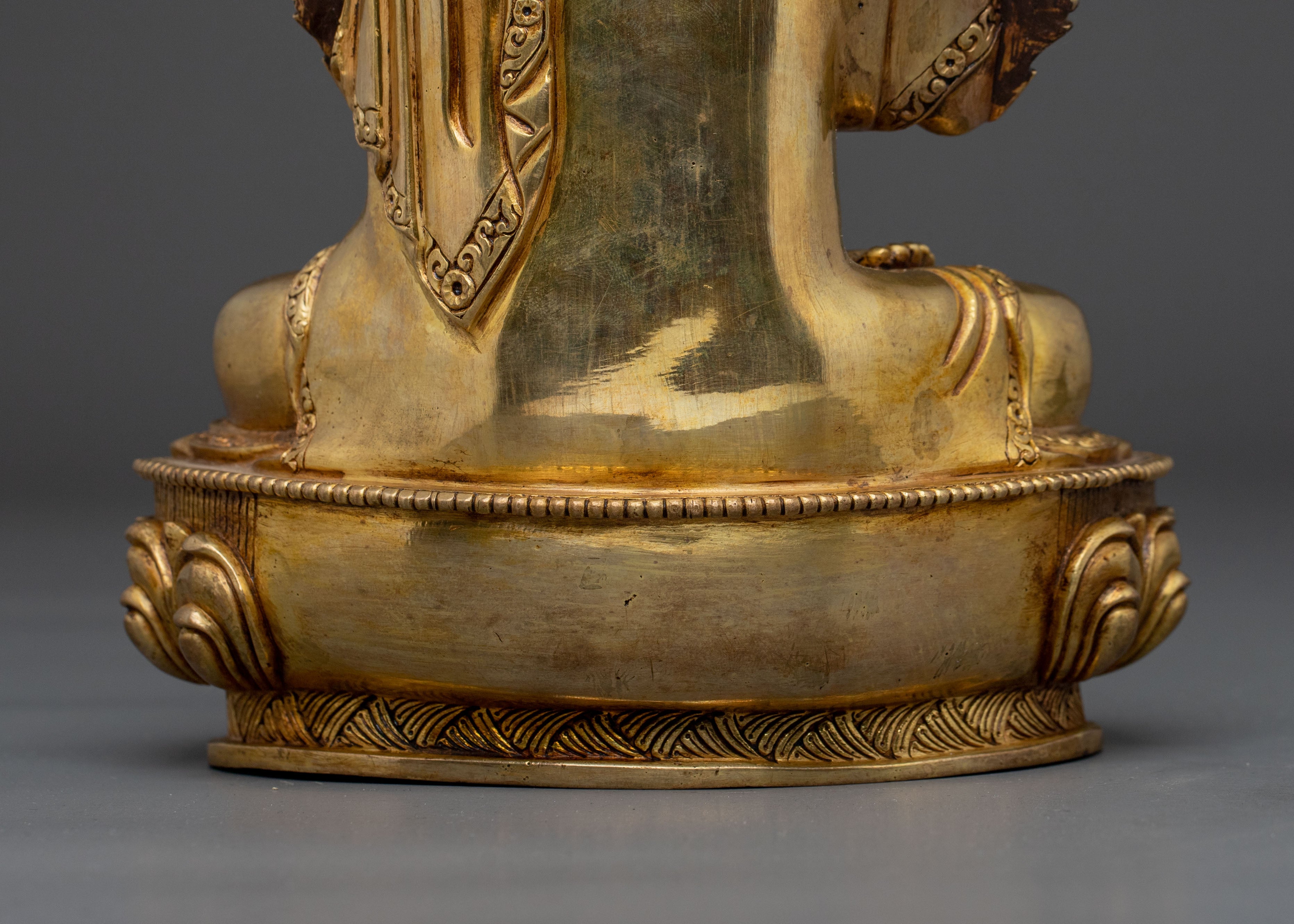 Tsongkhapa Divine Sculpture with Disciples | Symbol of Wisdom