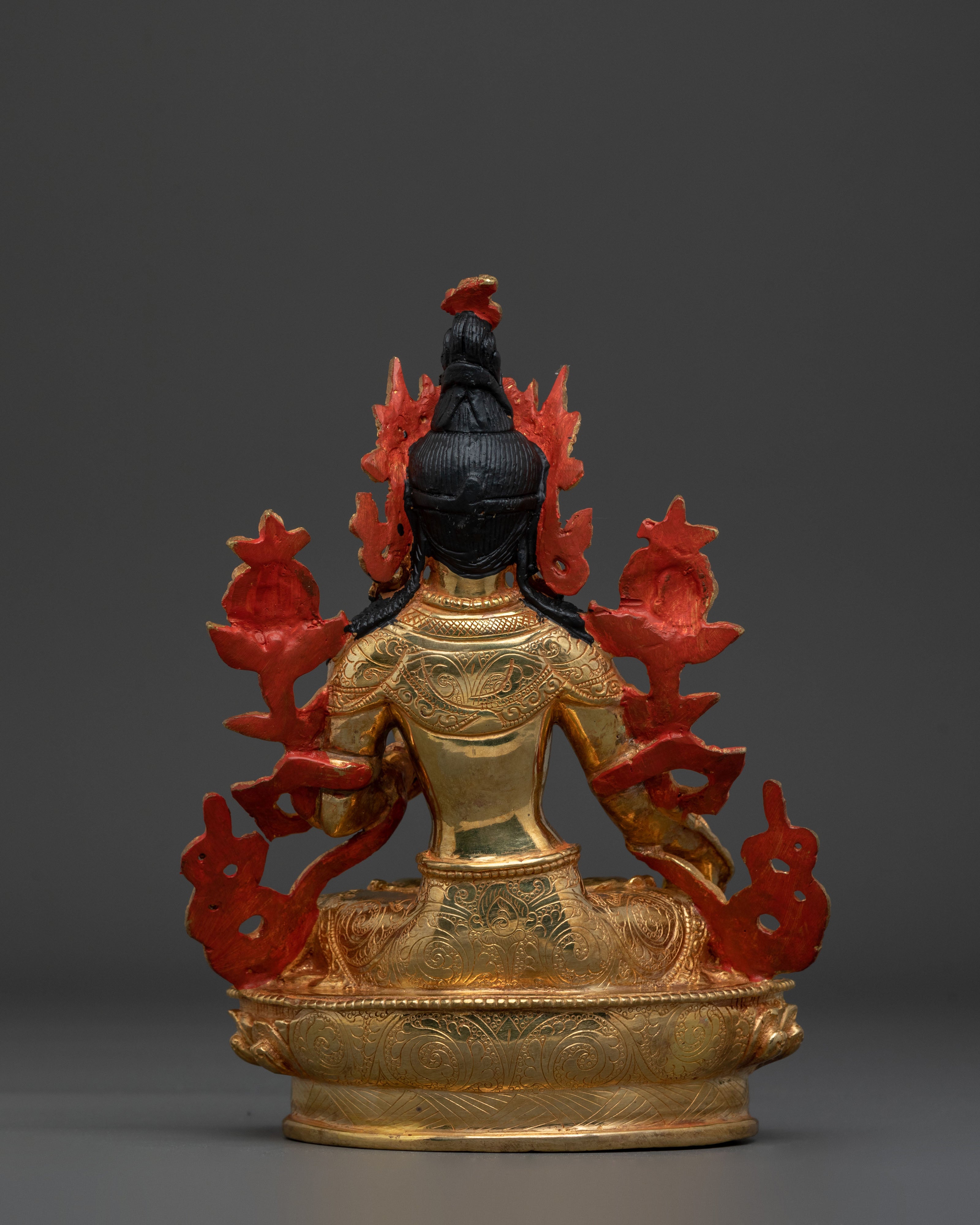 White Tara Sculpture | Seven Eyed Goddess
