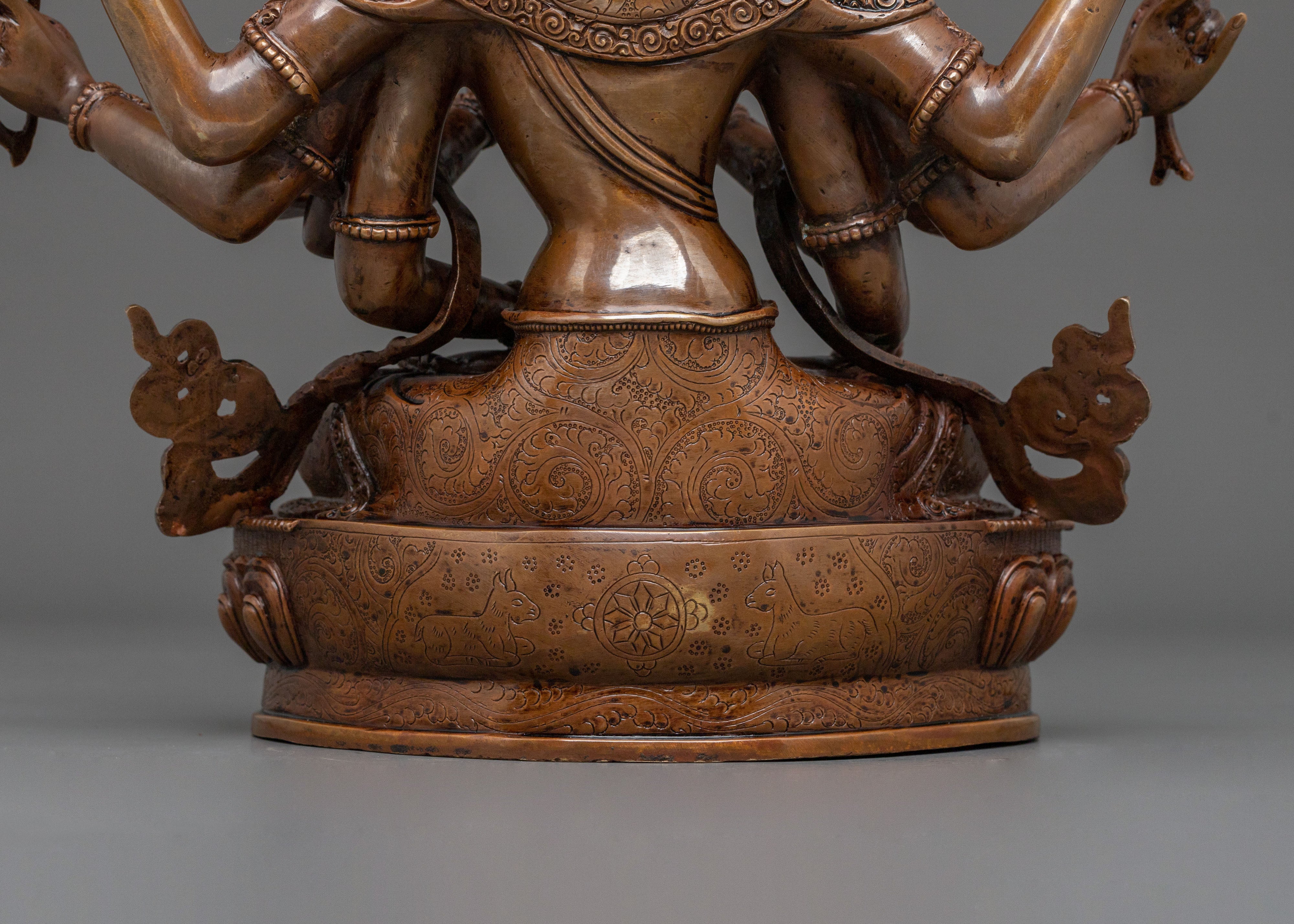 Namgyalma Oxidized Copper Statue | Home Decor