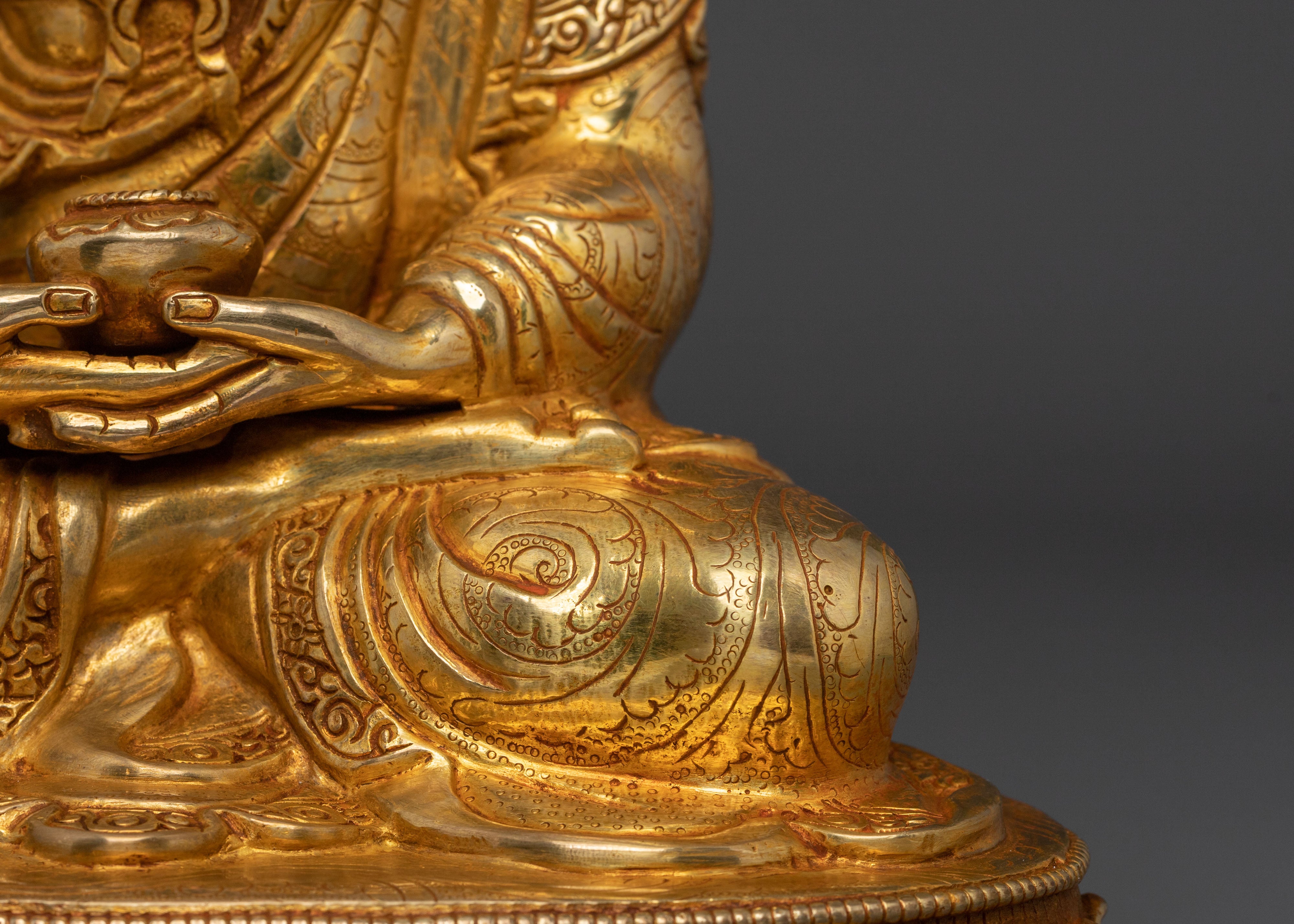 Amitabha Buddha Sacred Rupa | Buddha of Infinite Light & Compassion