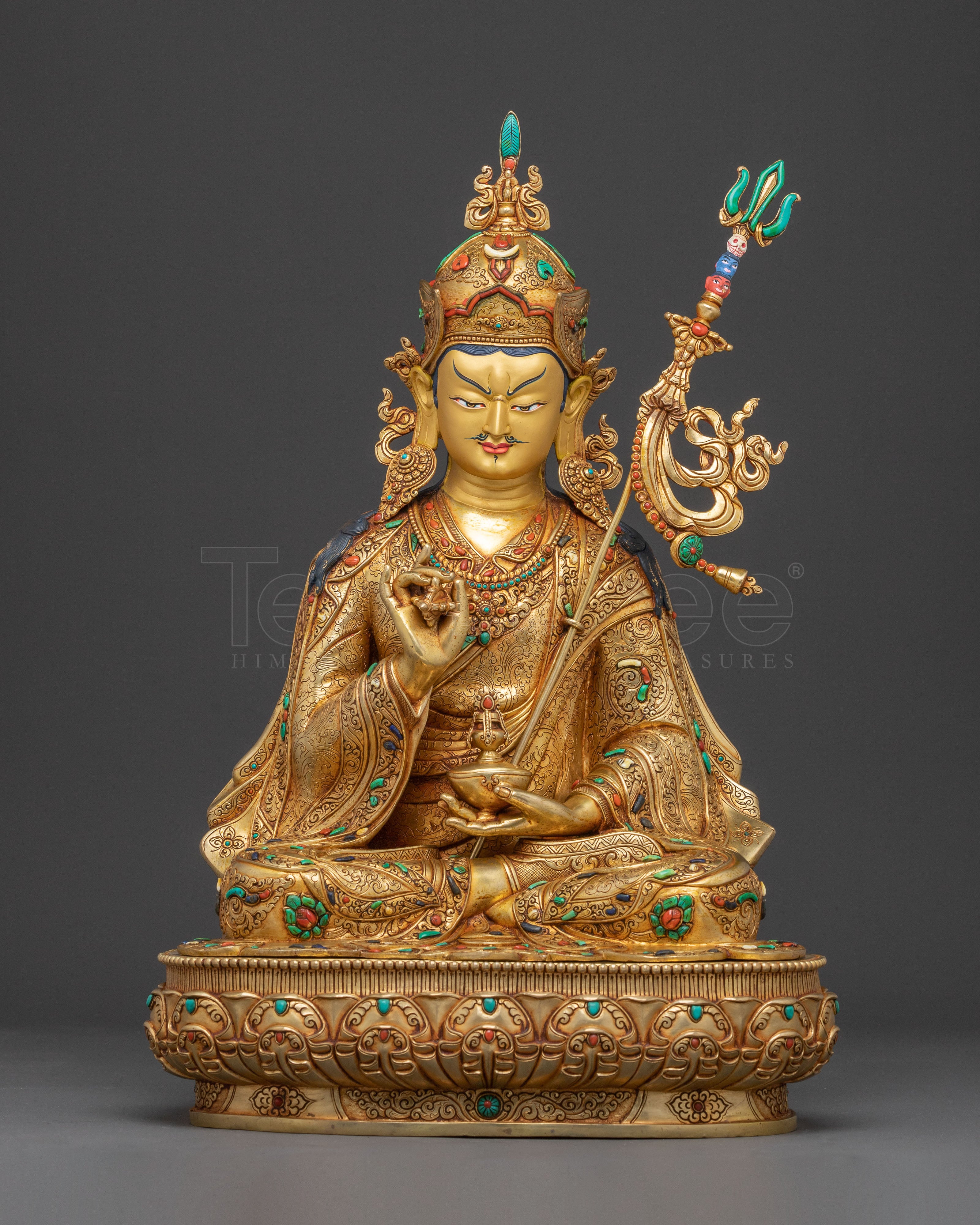 Sacred Tibetan Guru Tsokye Dorje Statue | Spiritual Practice & Altar Decor