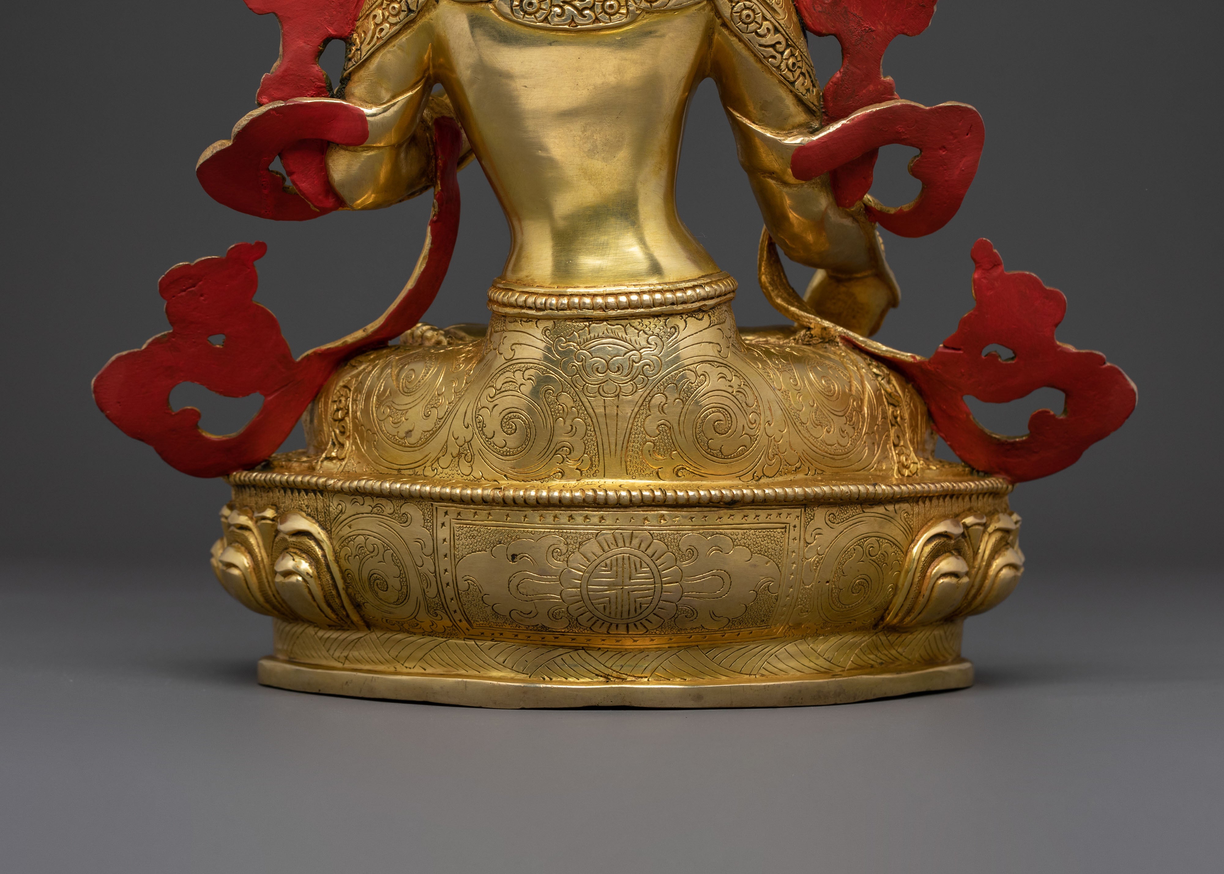 White Tara: Himalayan Buddhist Sacred Figurine
