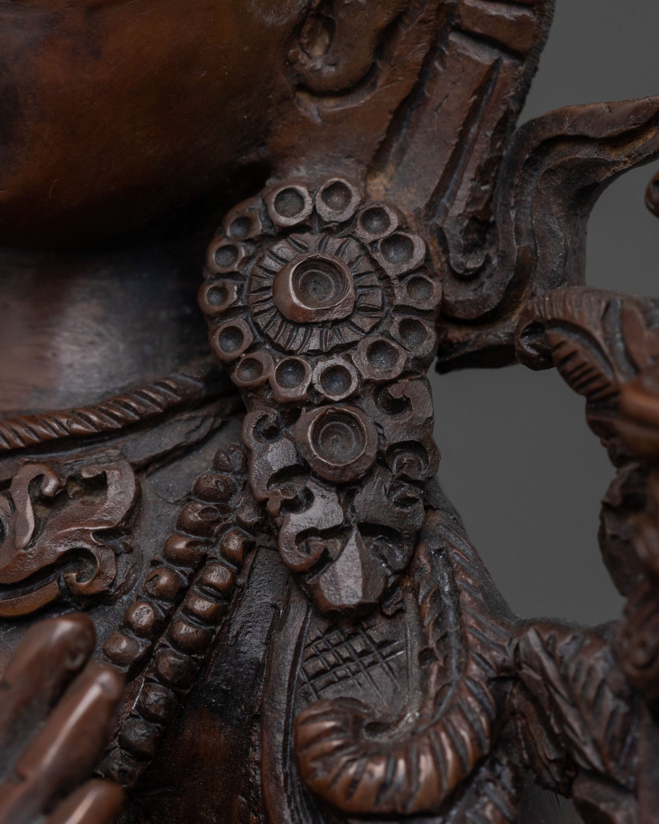 Flaming Sword Manjushri Statue | Bodhisattva of Wisdom