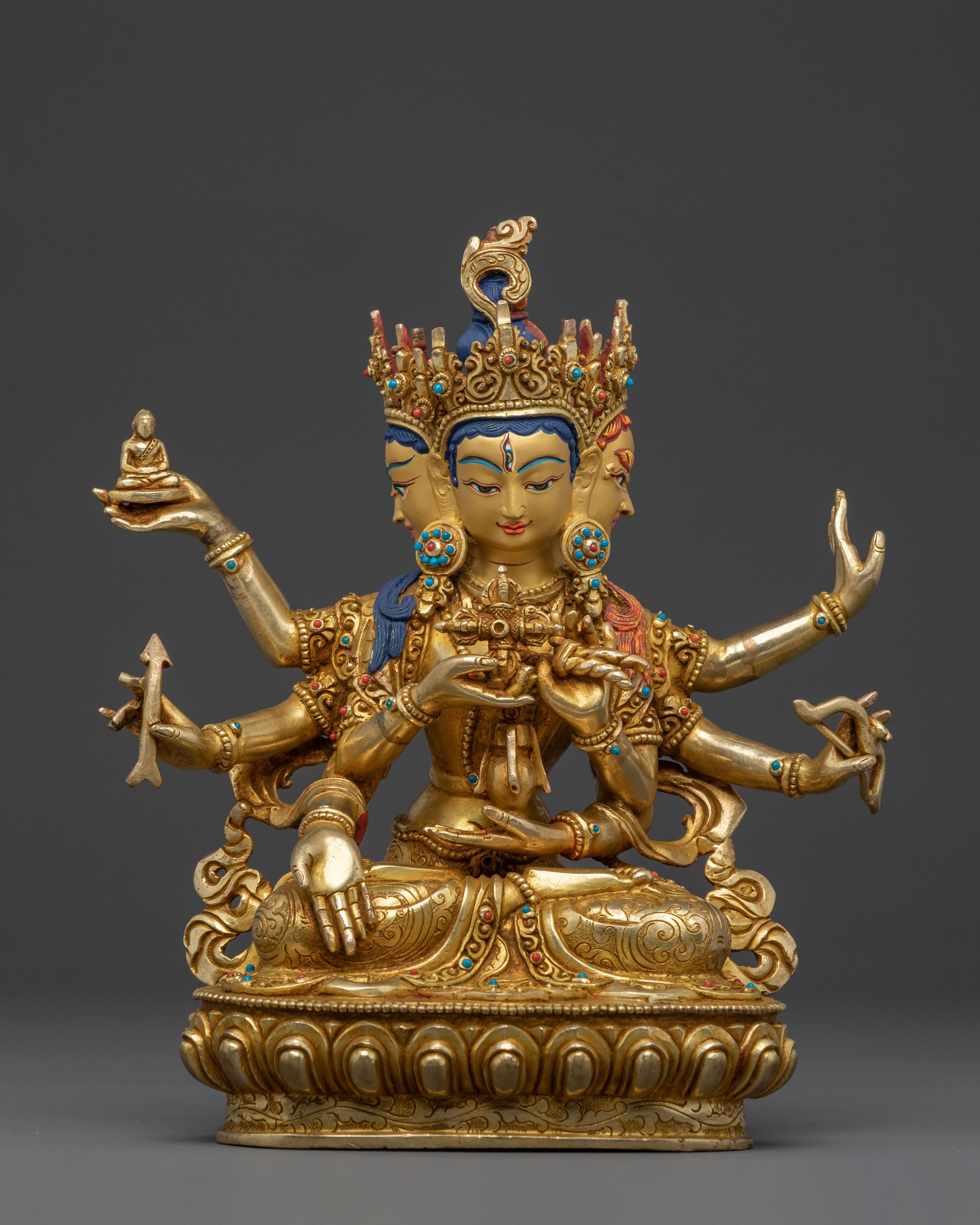 Namgyalma Sacred Dakini Statue | Buddhist Goddess of Long Life & Wisdom