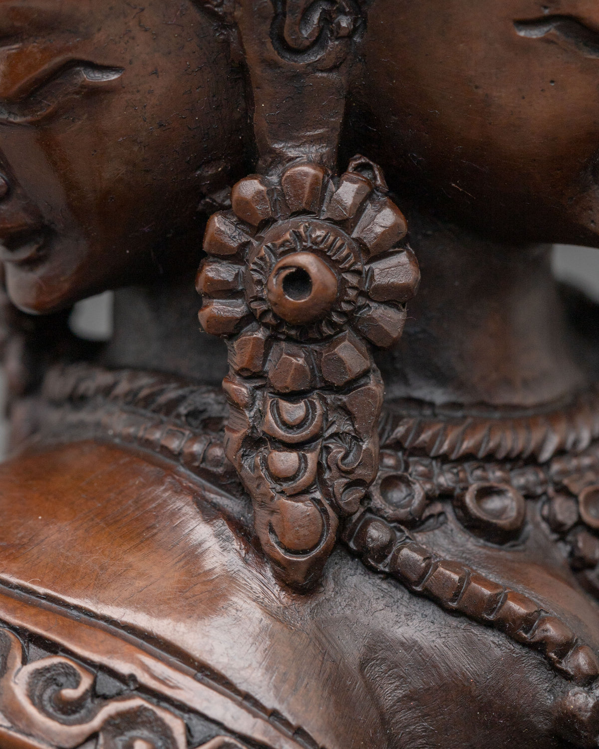 Handcrafted Namgyalma Oxidized Statue | Home Decor