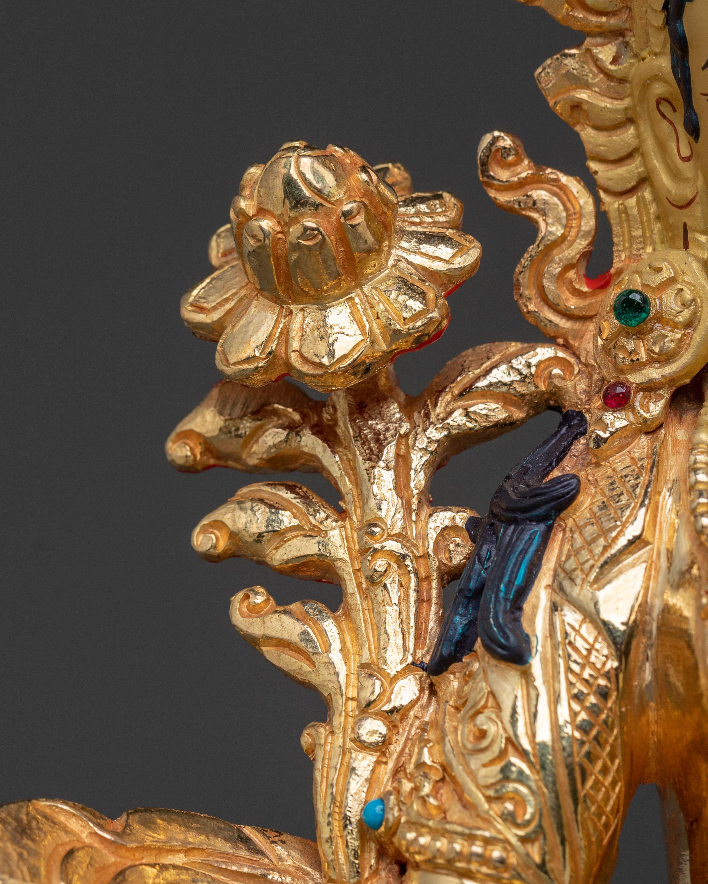 Healing Goddess: White Tara Handcrafted Statue