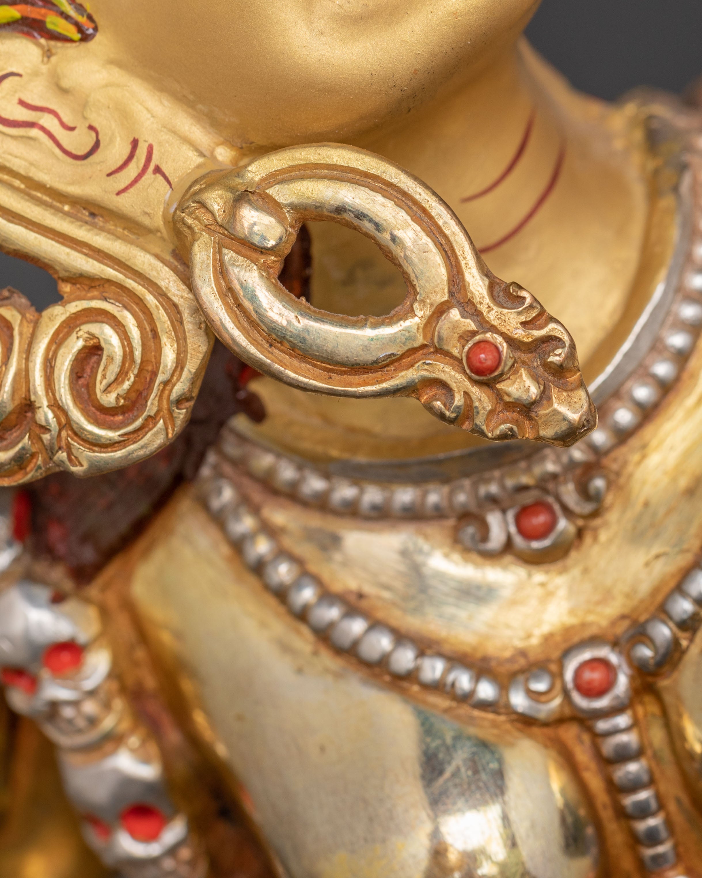 Golden Vajrayogini Handcrafted Statue | Female Wisdom Deity